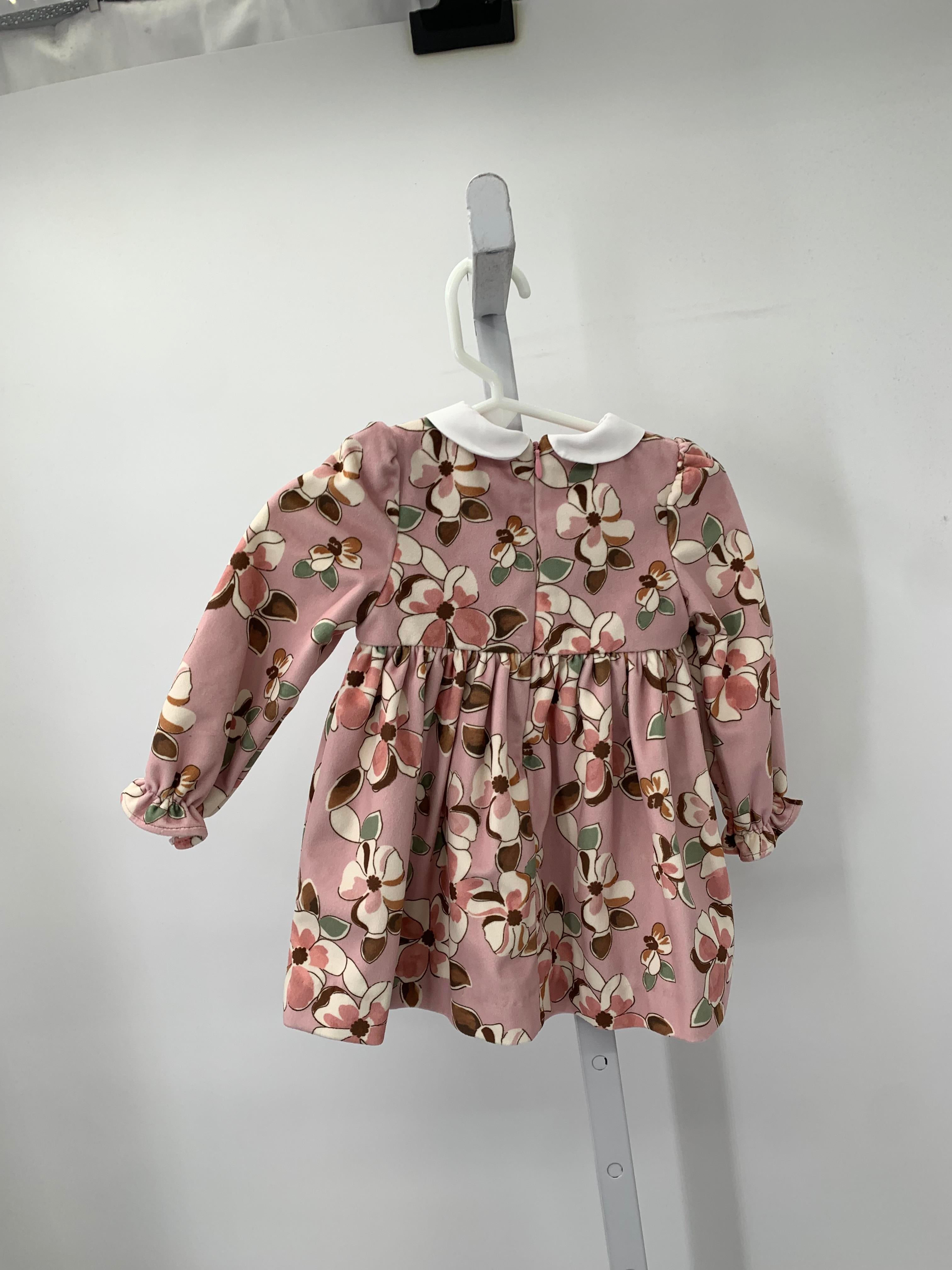 Mayoral Size 9 Months Girls Long Sleeve Dress