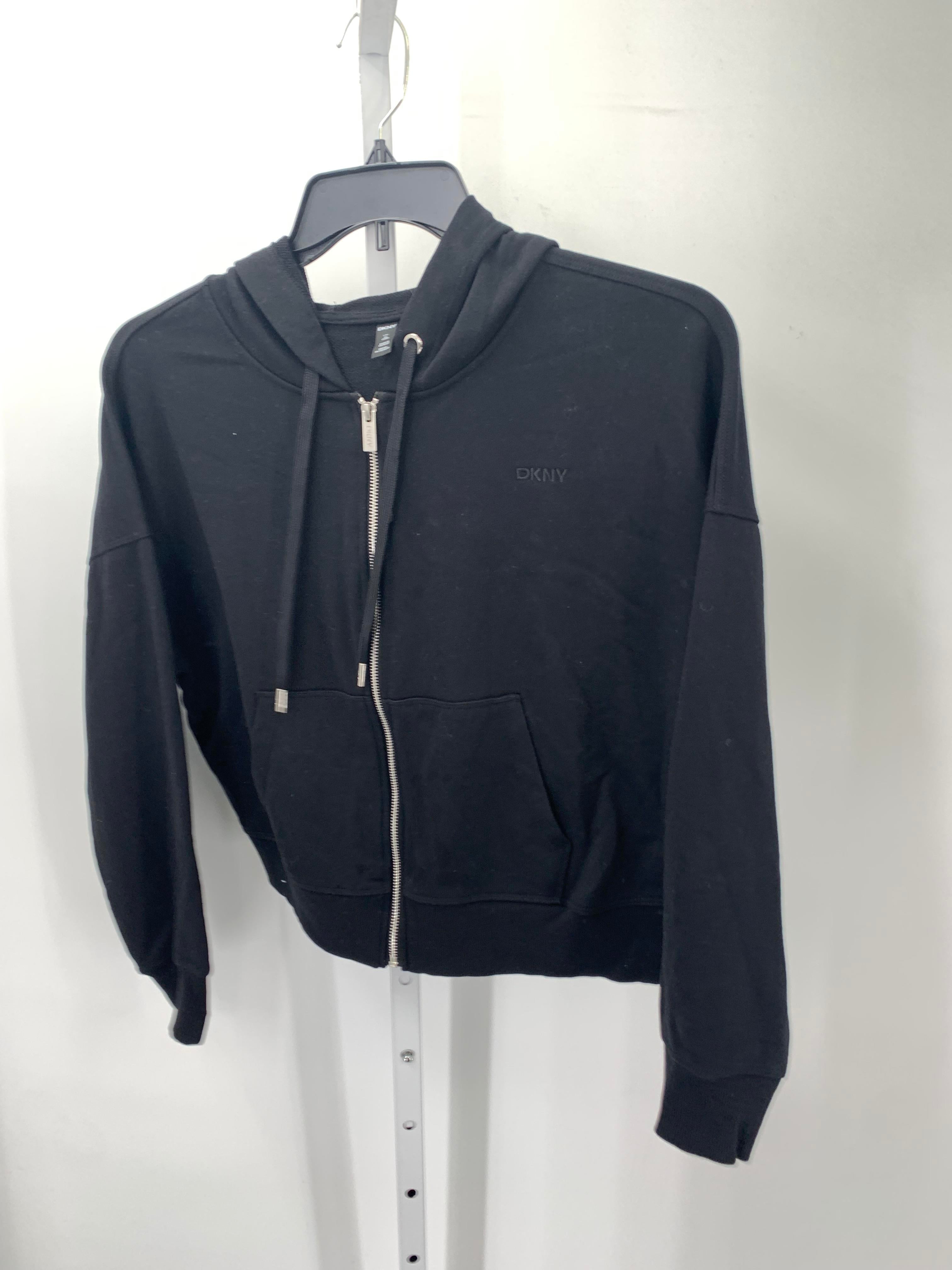 DKNY Size Large Misses Sweat Jacket