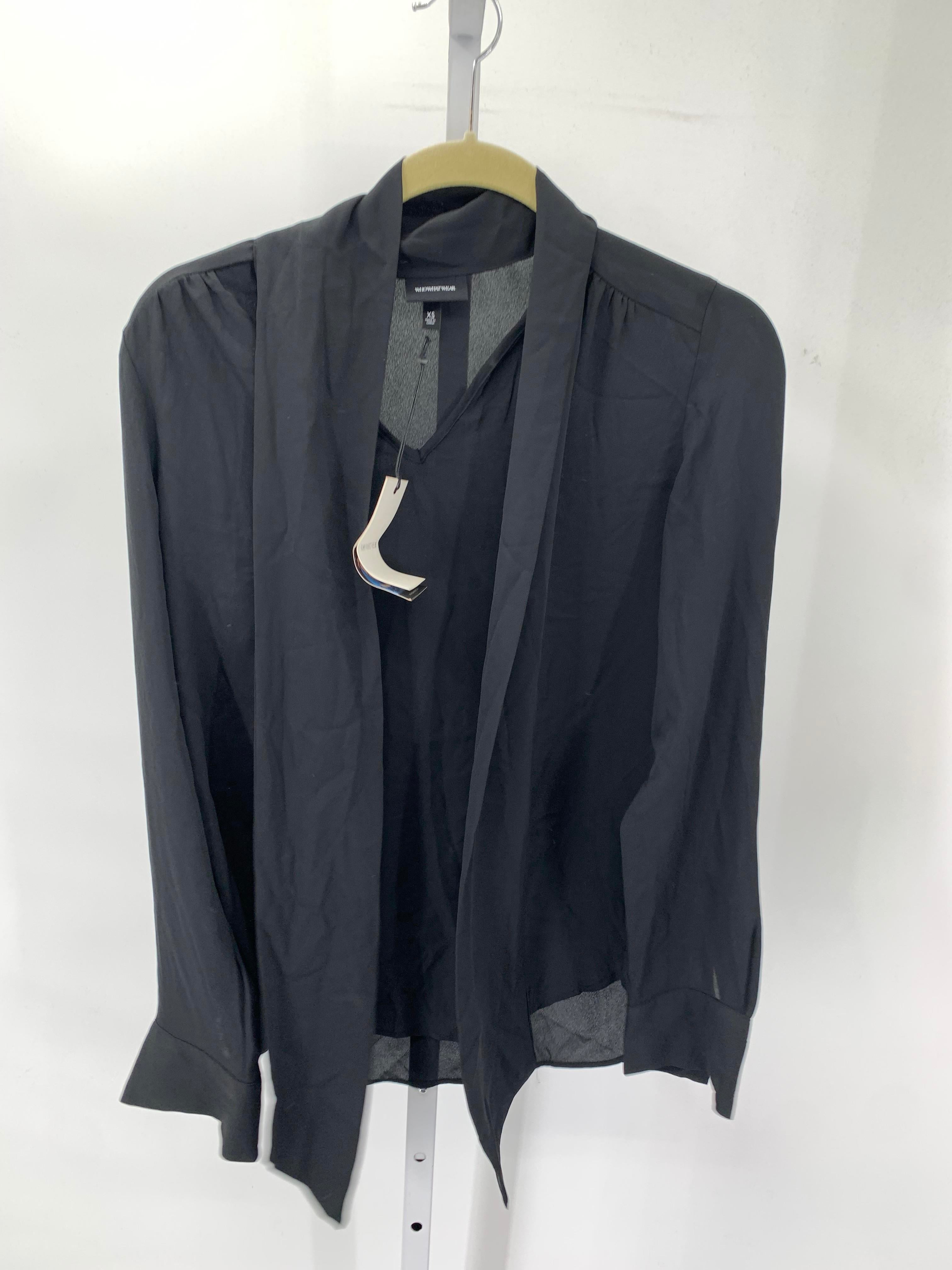 Who What Wear Size X Small Misses Long Sleeve Shirt
