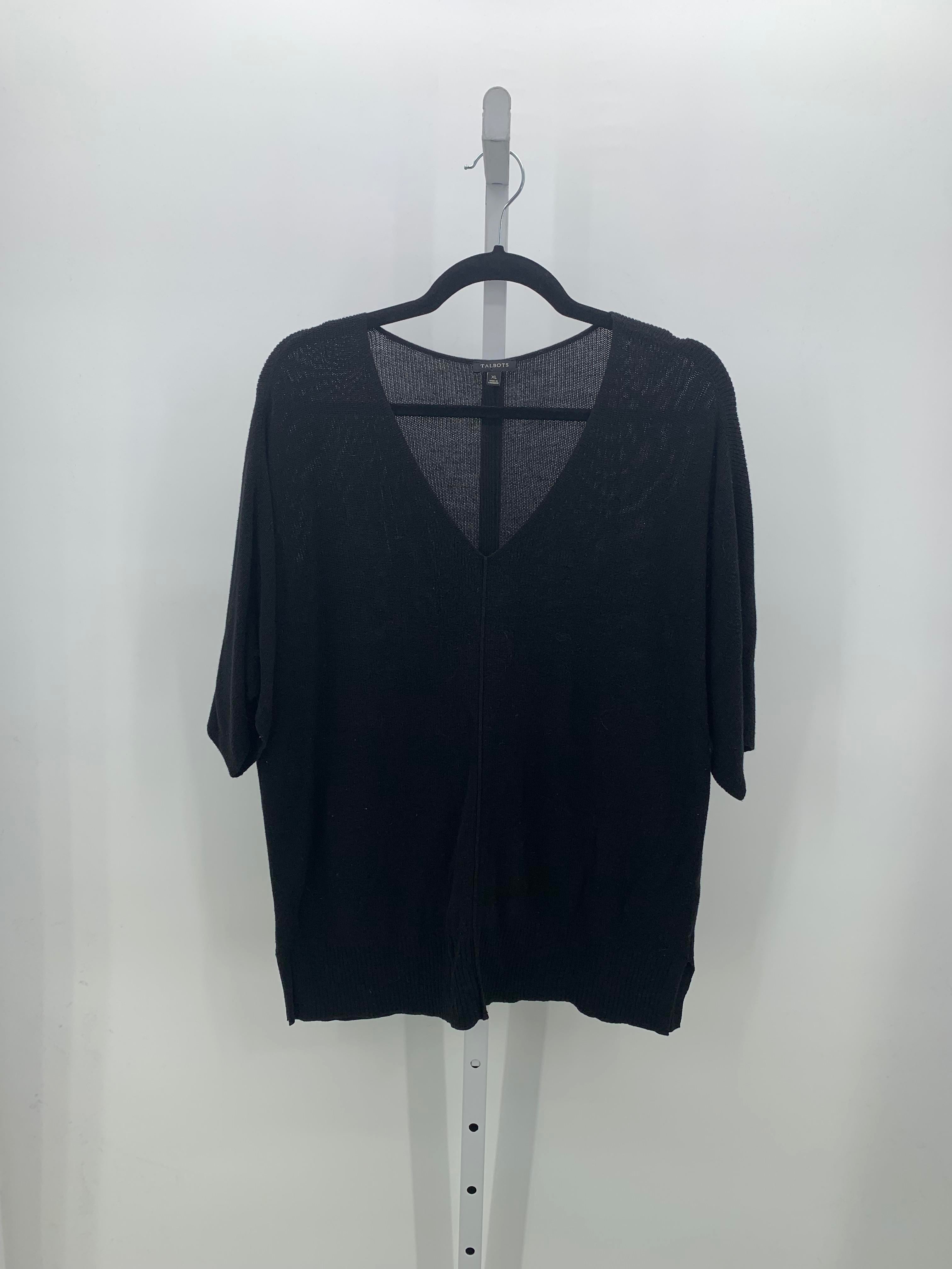 Talbots Size Extra Large Misses Short Slv Sweater
