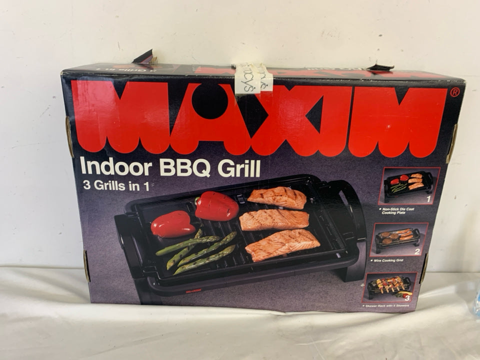 NIB INDOOR BBQ GRILL.