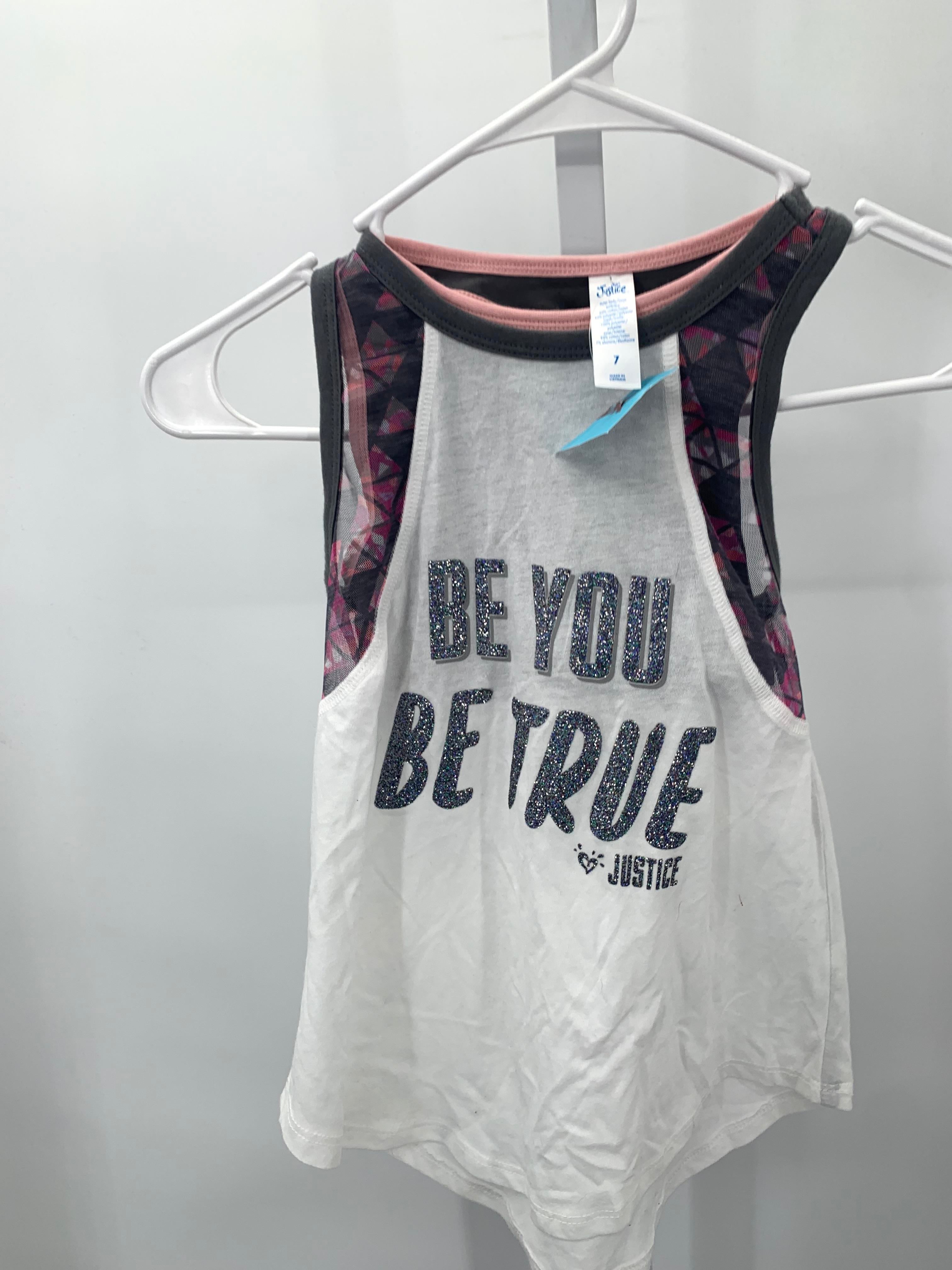 Justice Size 7 Girls Tank