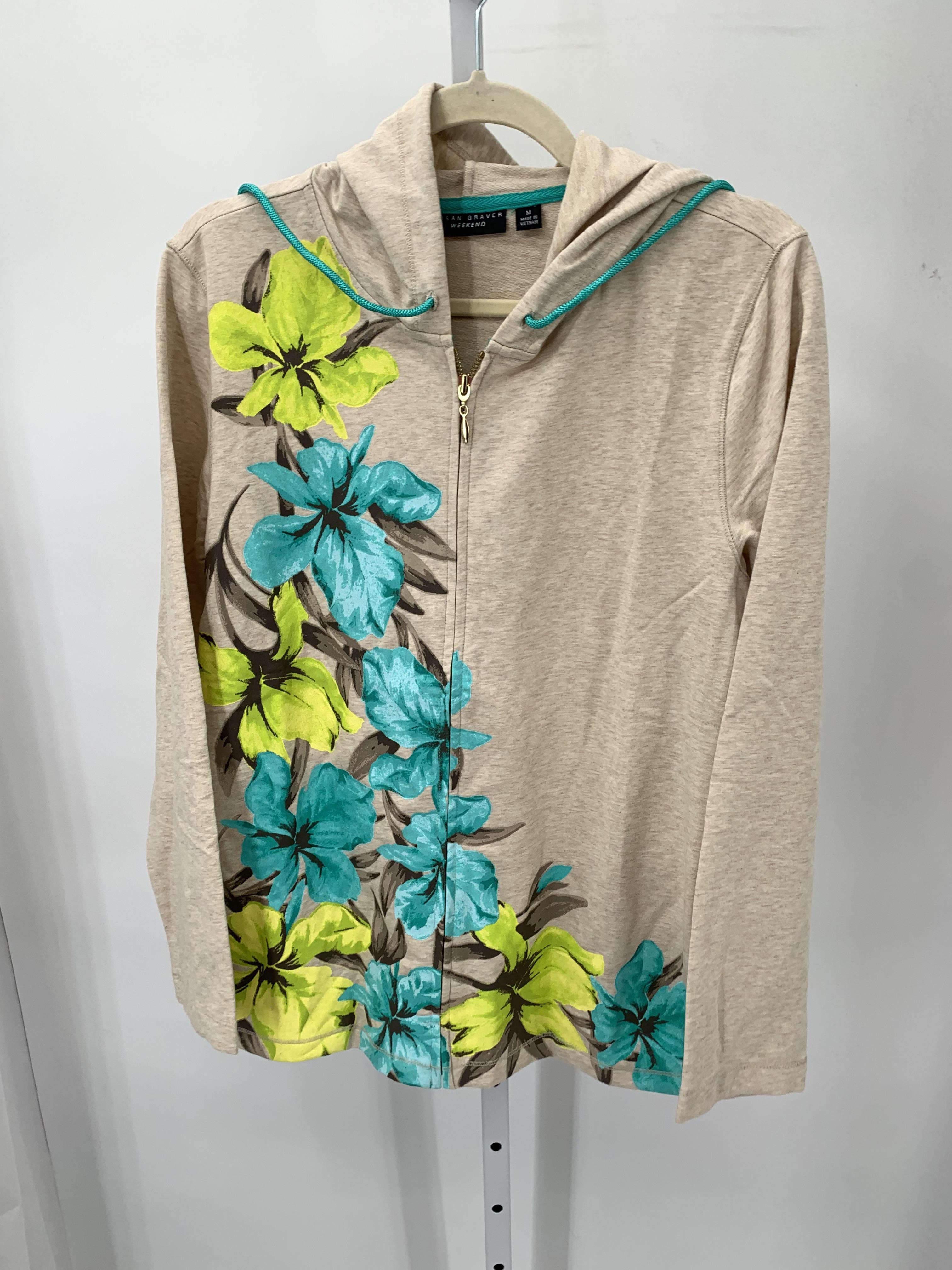 Susan Graver Size Medium Misses Sweat Jacket