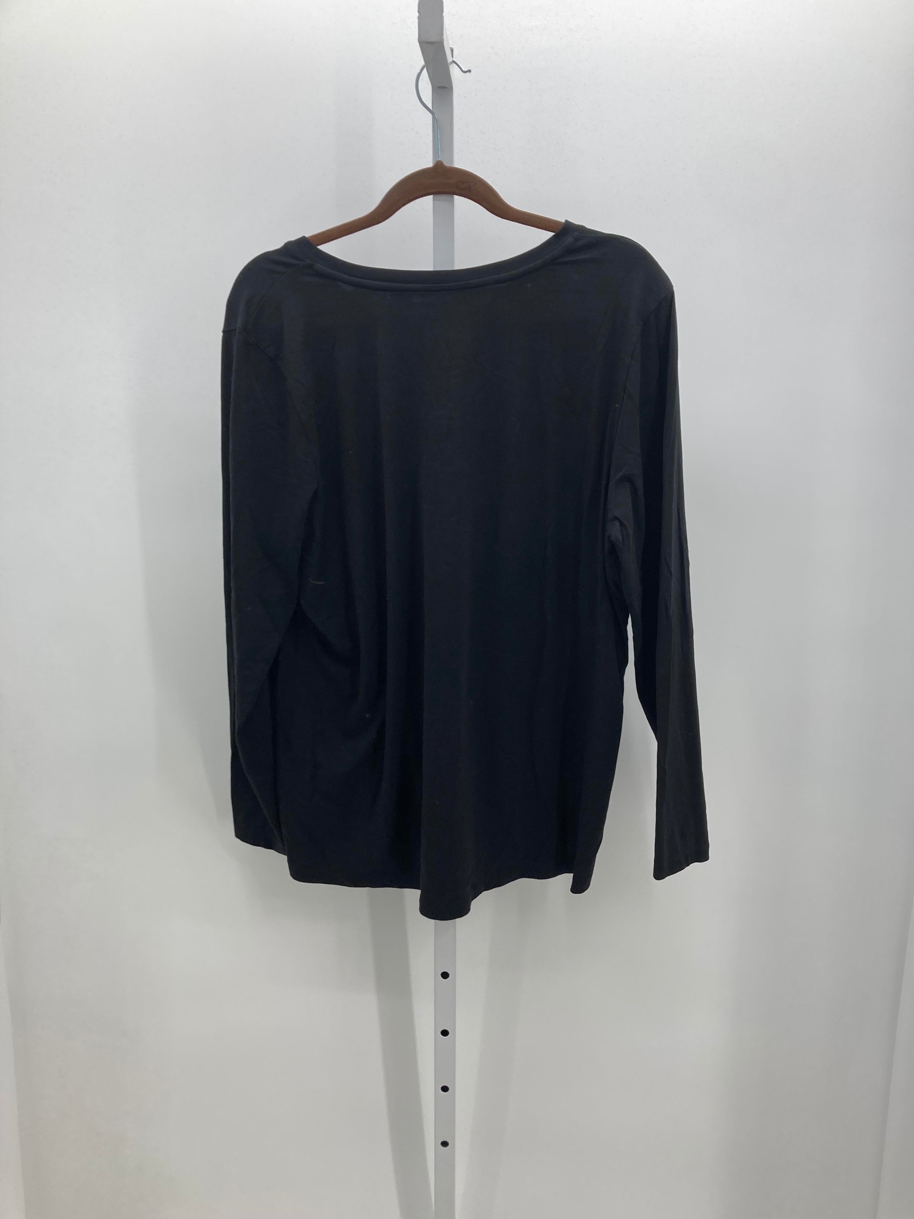 Susan Graver Size Extra Large Misses Long Sleeve Shirt