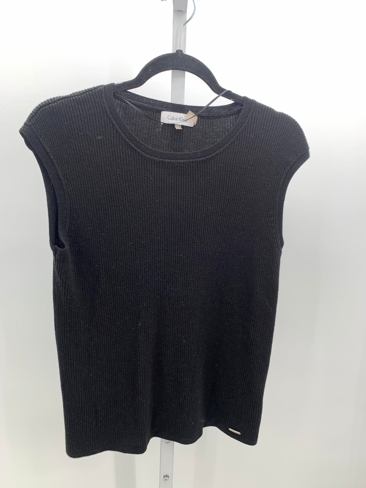 Calvin Klein Size Large Misses Sleeveless Sweater