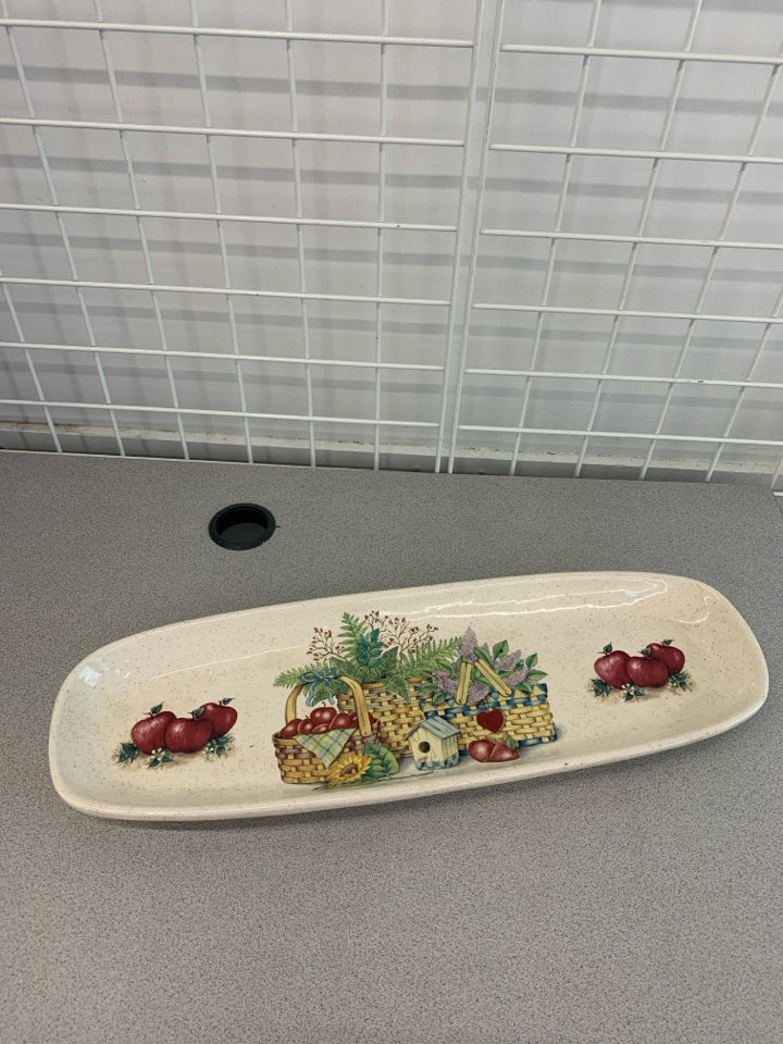 APPLE GARDEN PLATTER.