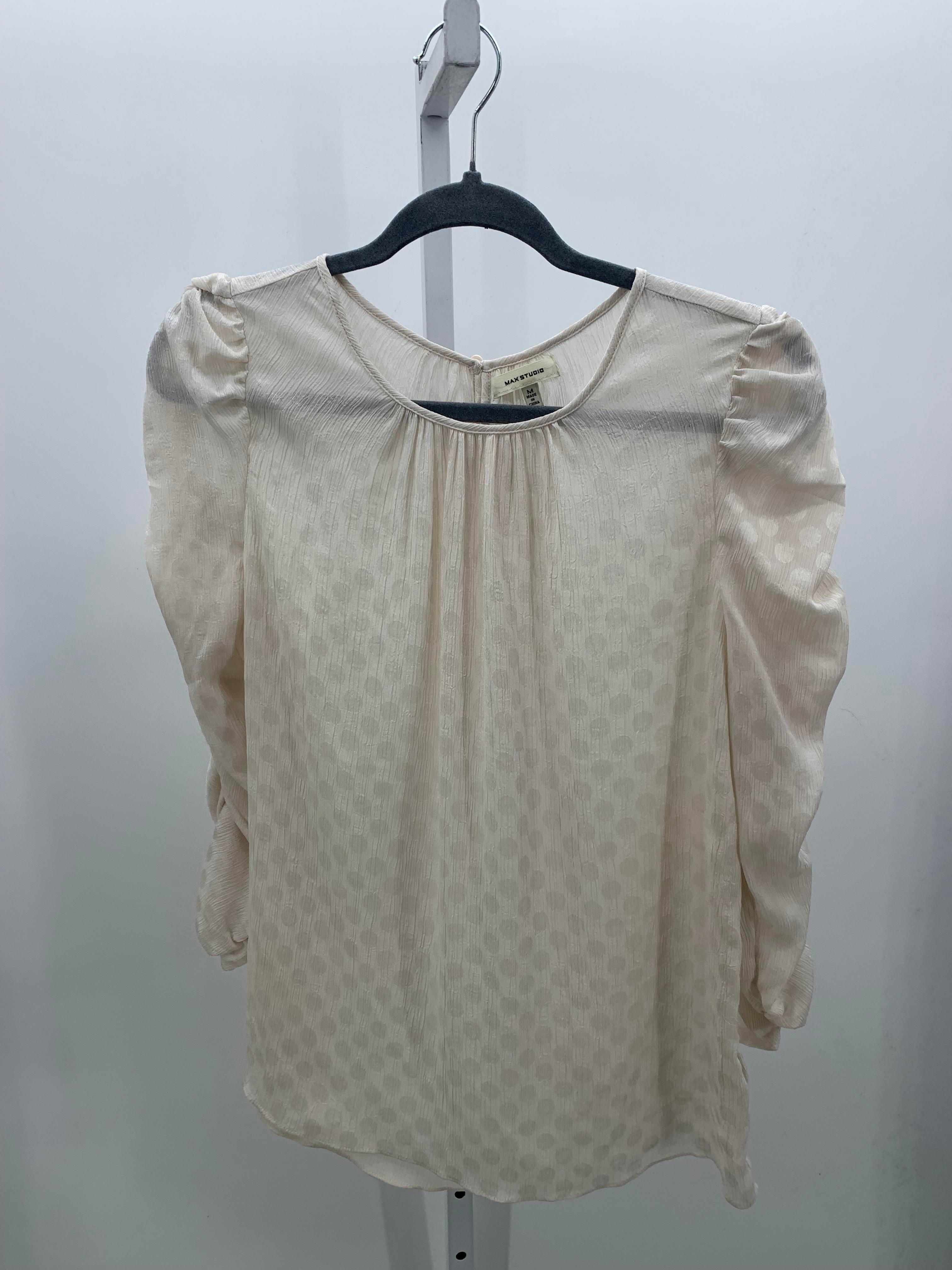 Max Studio Size Medium Misses Long Sleeve Shirt