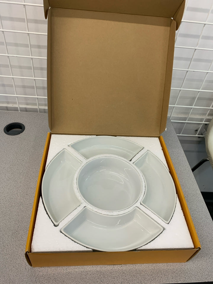 MULTI-PURPOSE SERVER W/TRAY IN BOX - OUR TABLE.