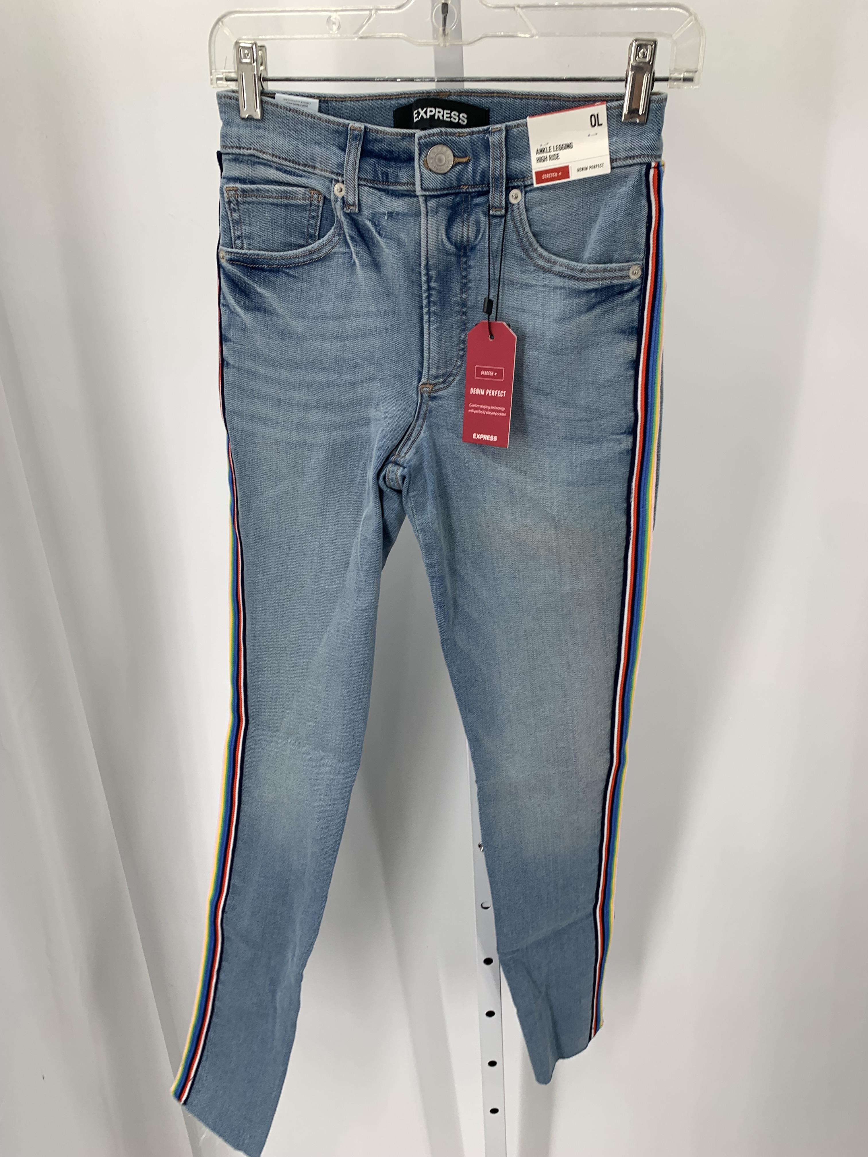 Express Size 0 Misses Jeans