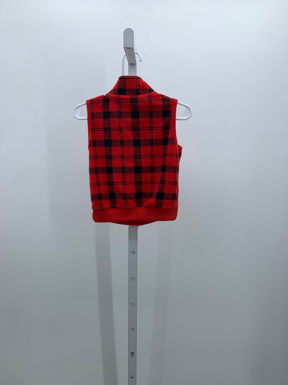 BLACK PLAID FLEECE