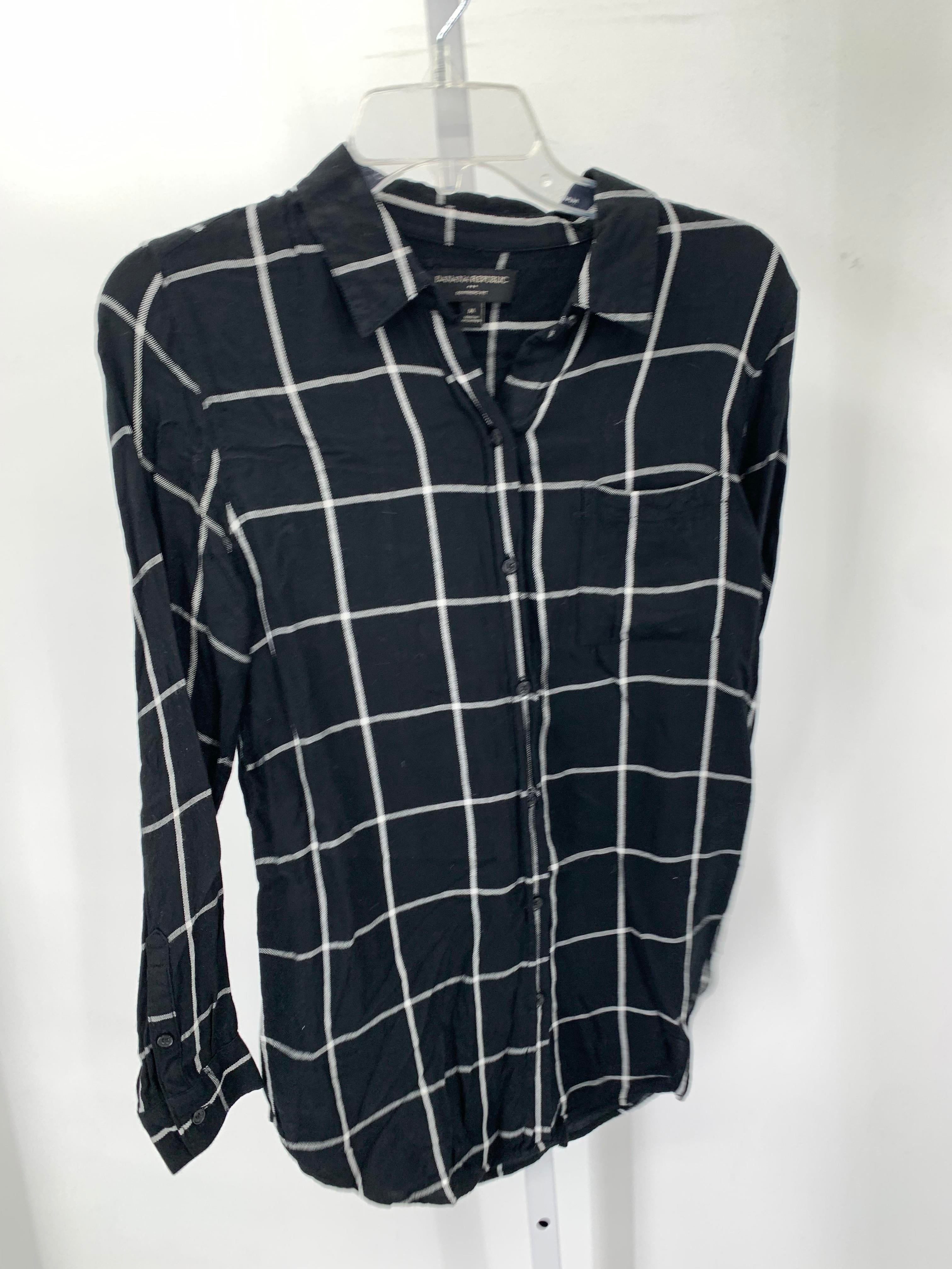 Banana Republic Size Medium Misses Long Sleeve Shirt