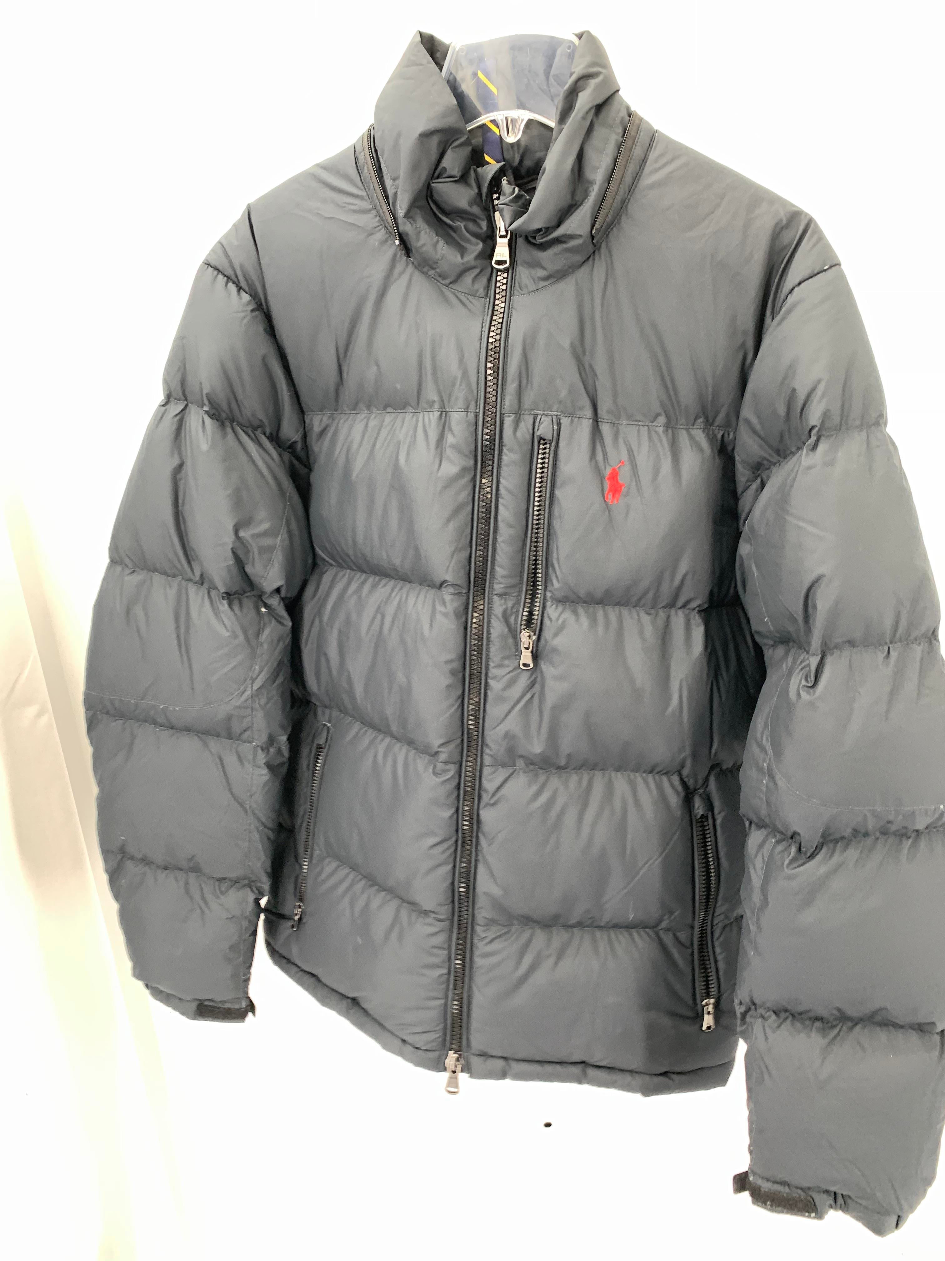 ZIP UP PUFF JACKET.