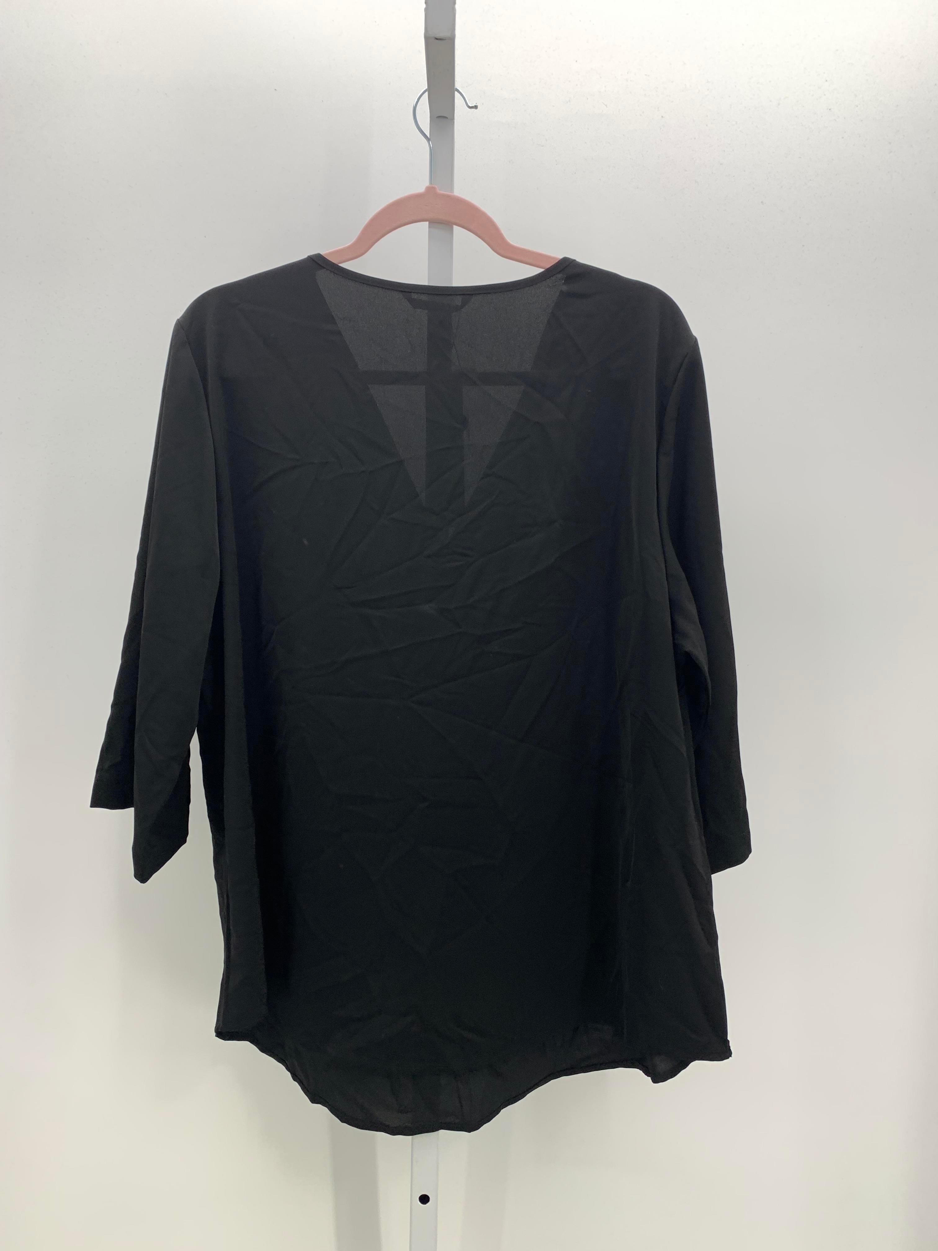 Size 14/16 W Womens 3/4 Sleeve Shirt