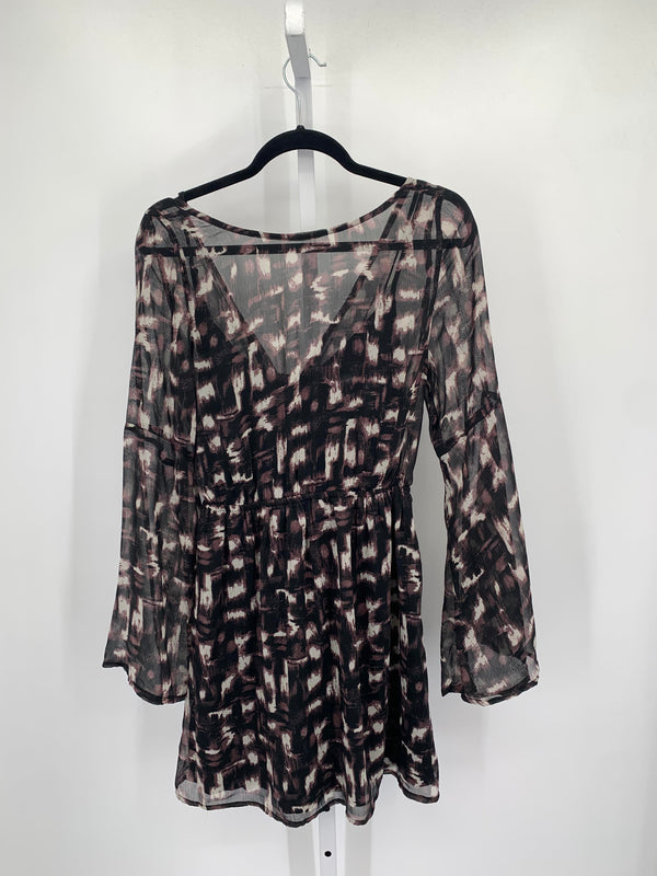 Abercrombie Size Large Juniors Long Sleeve Dress