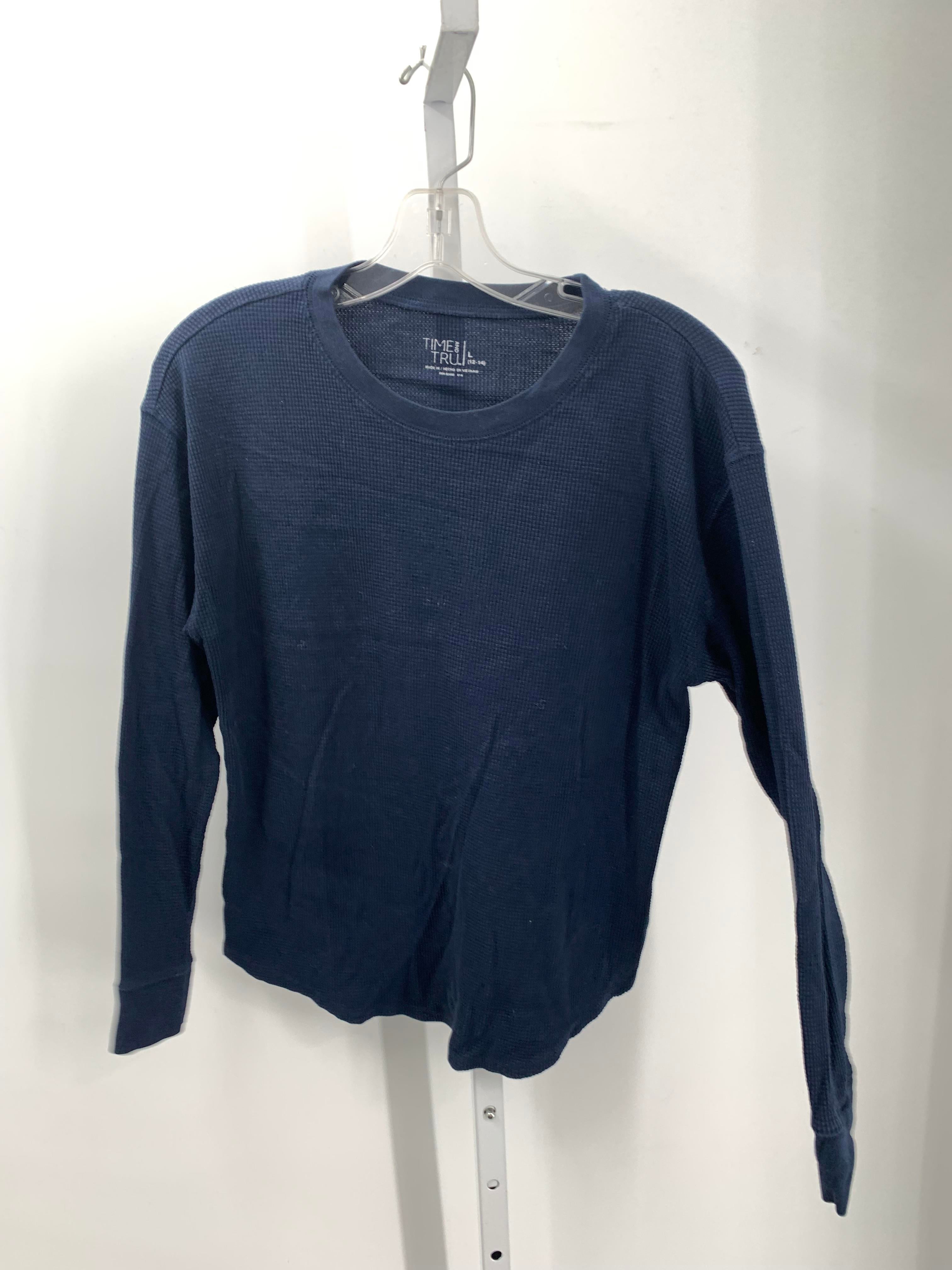 Time and Tru Size Large Misses Long Sleeve Shirt