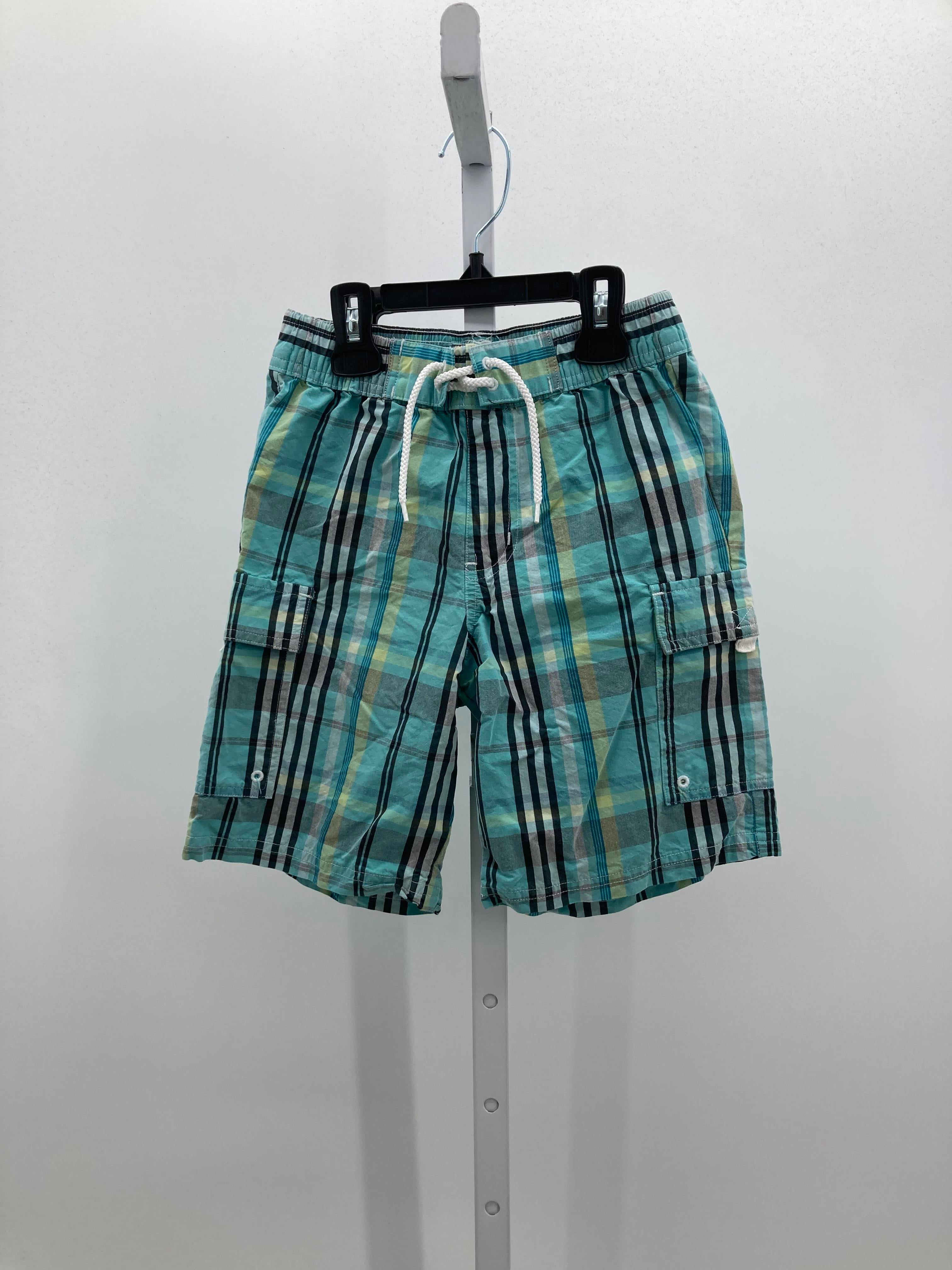 PLAID ELASTIC WAIST
