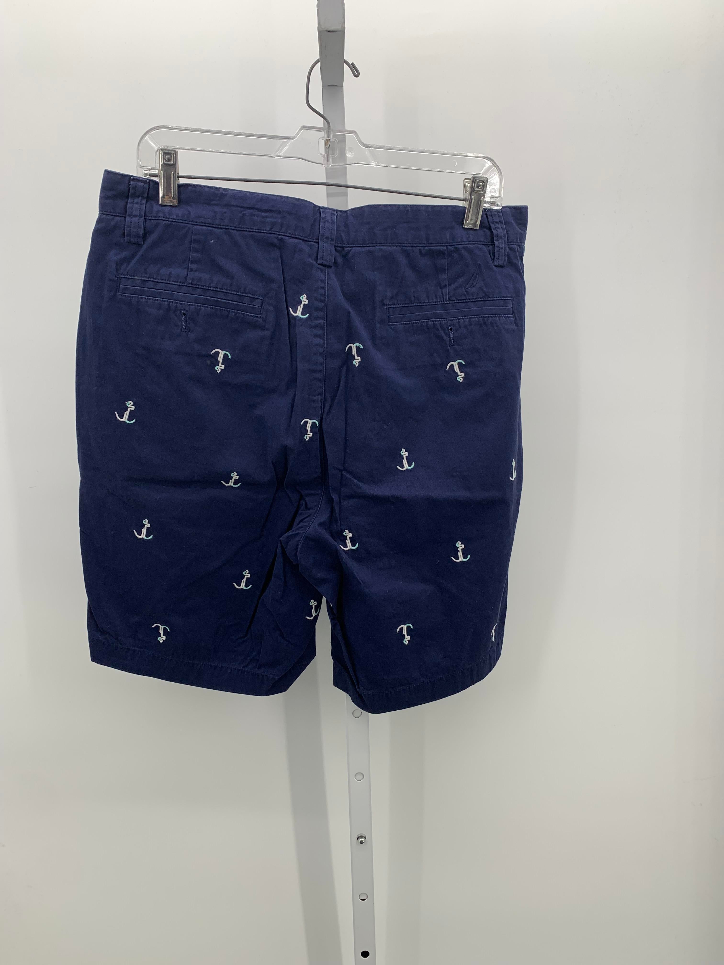 WHITE ANCHORS SHORTS