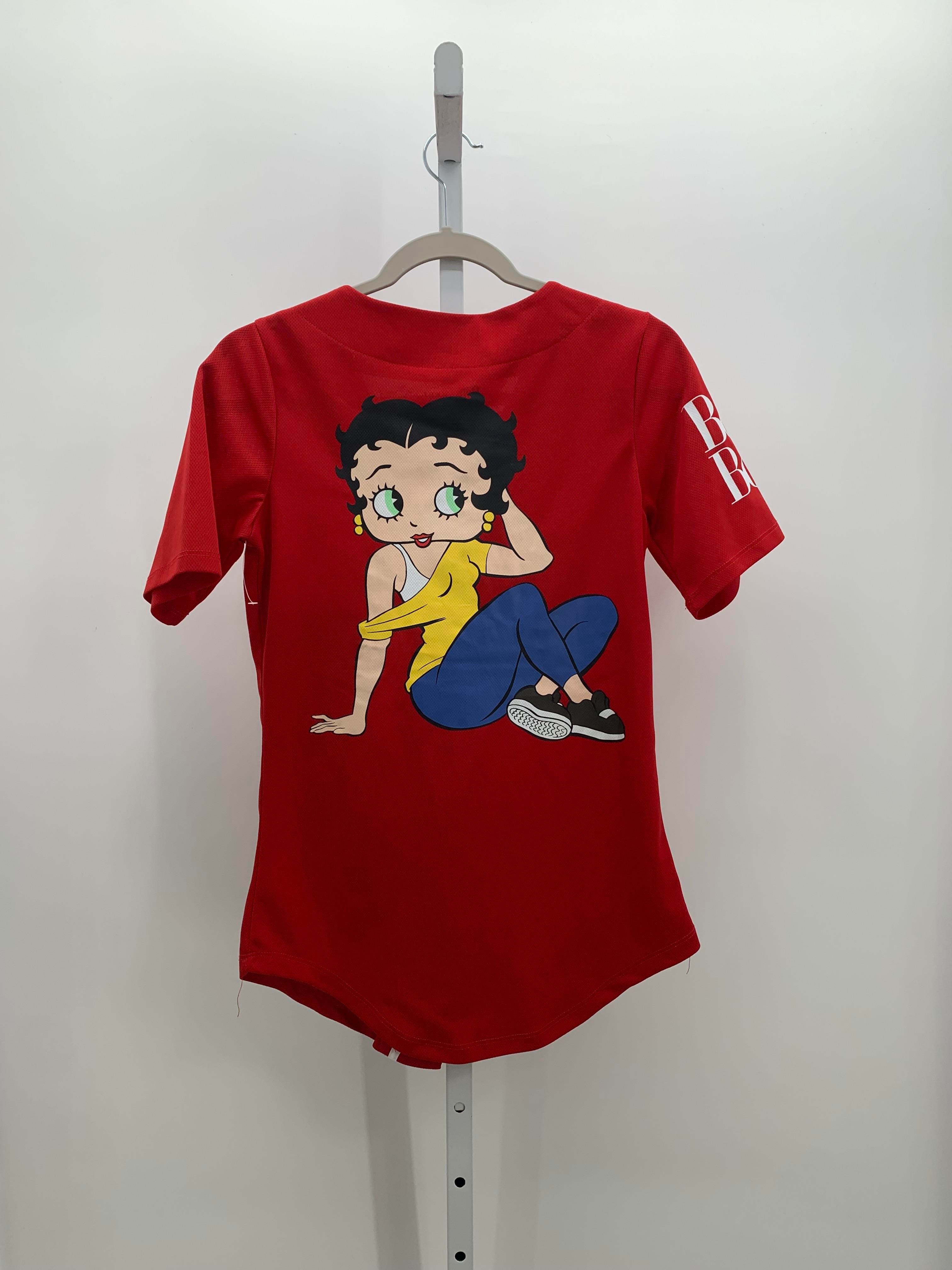 Betty Boop Size Small Juniors Short Sleeve Shirt
