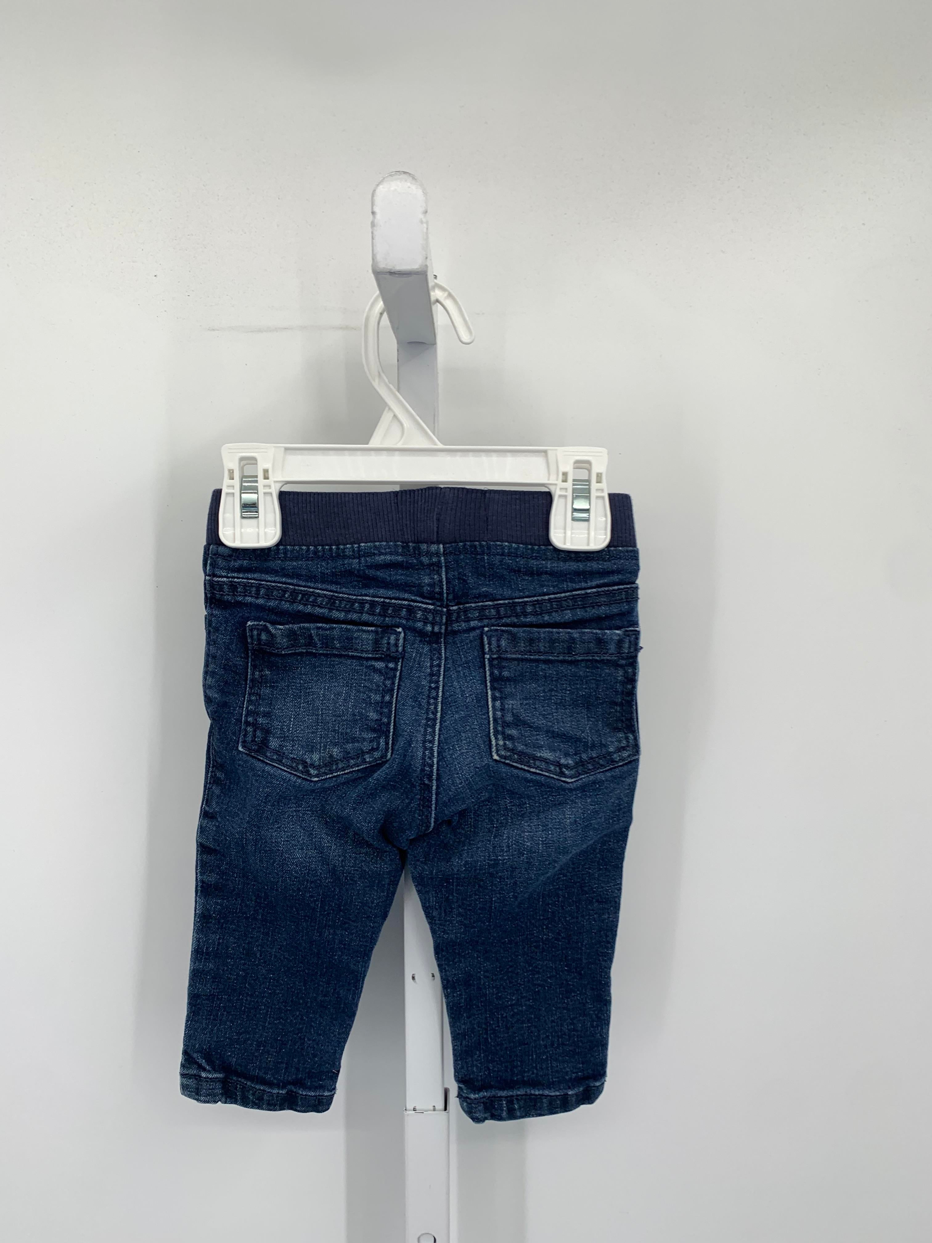 ELASTIC WAIST JEANS