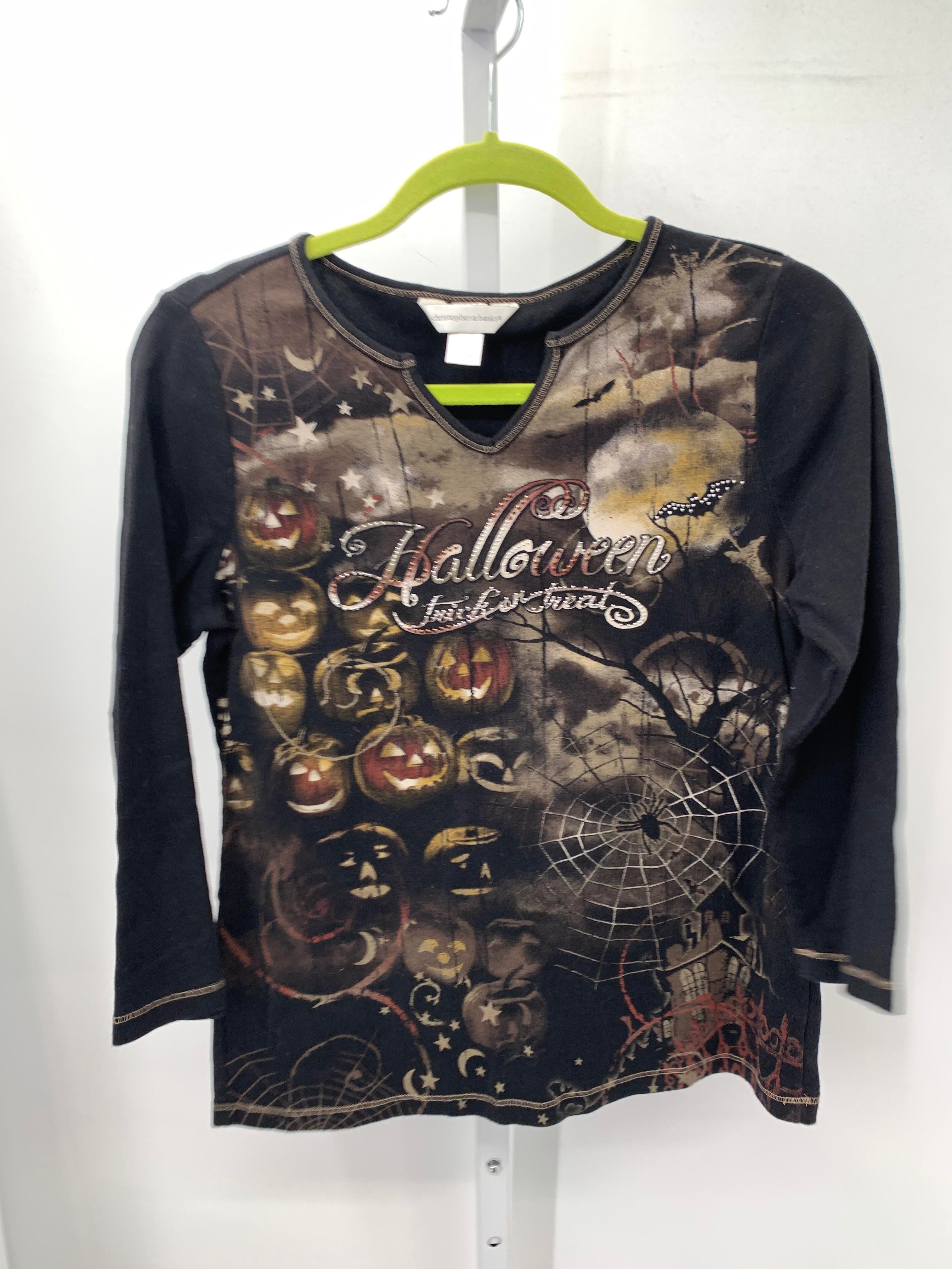 3/4 SLV SHIRT PUMPKINS TRICK OR TREAT
