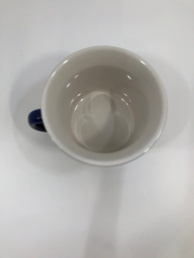 BLUE FABULOUS HOME SOUP MUG.