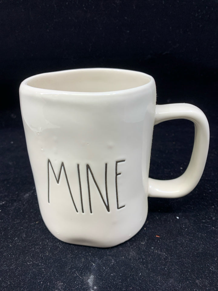 RAE DUNN "MINE" MUG.