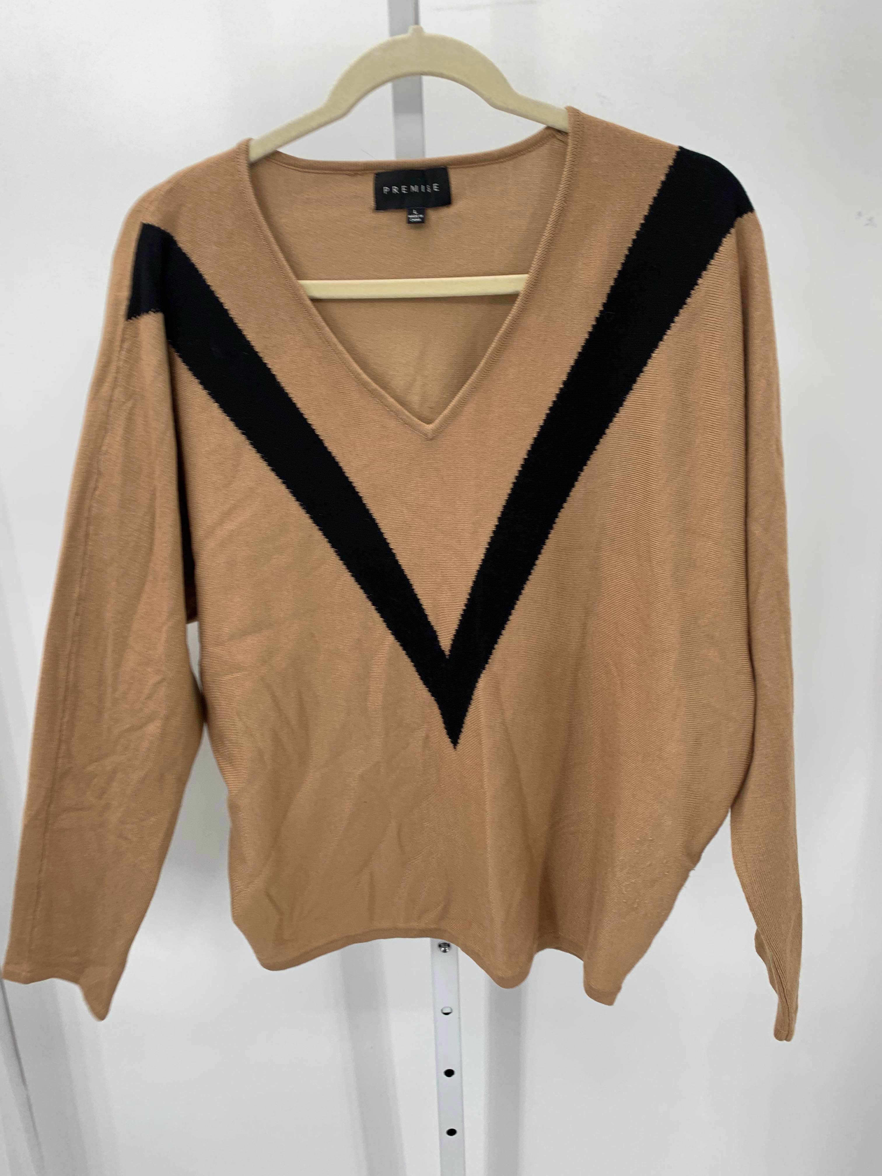 Premise Size Large Misses Long Slv Sweater