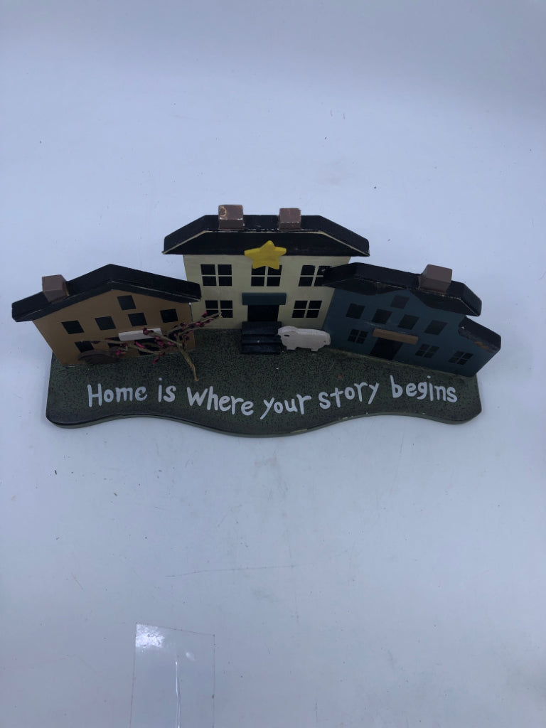 HOME IS WHERE PRIMITIVE VILLAGE.