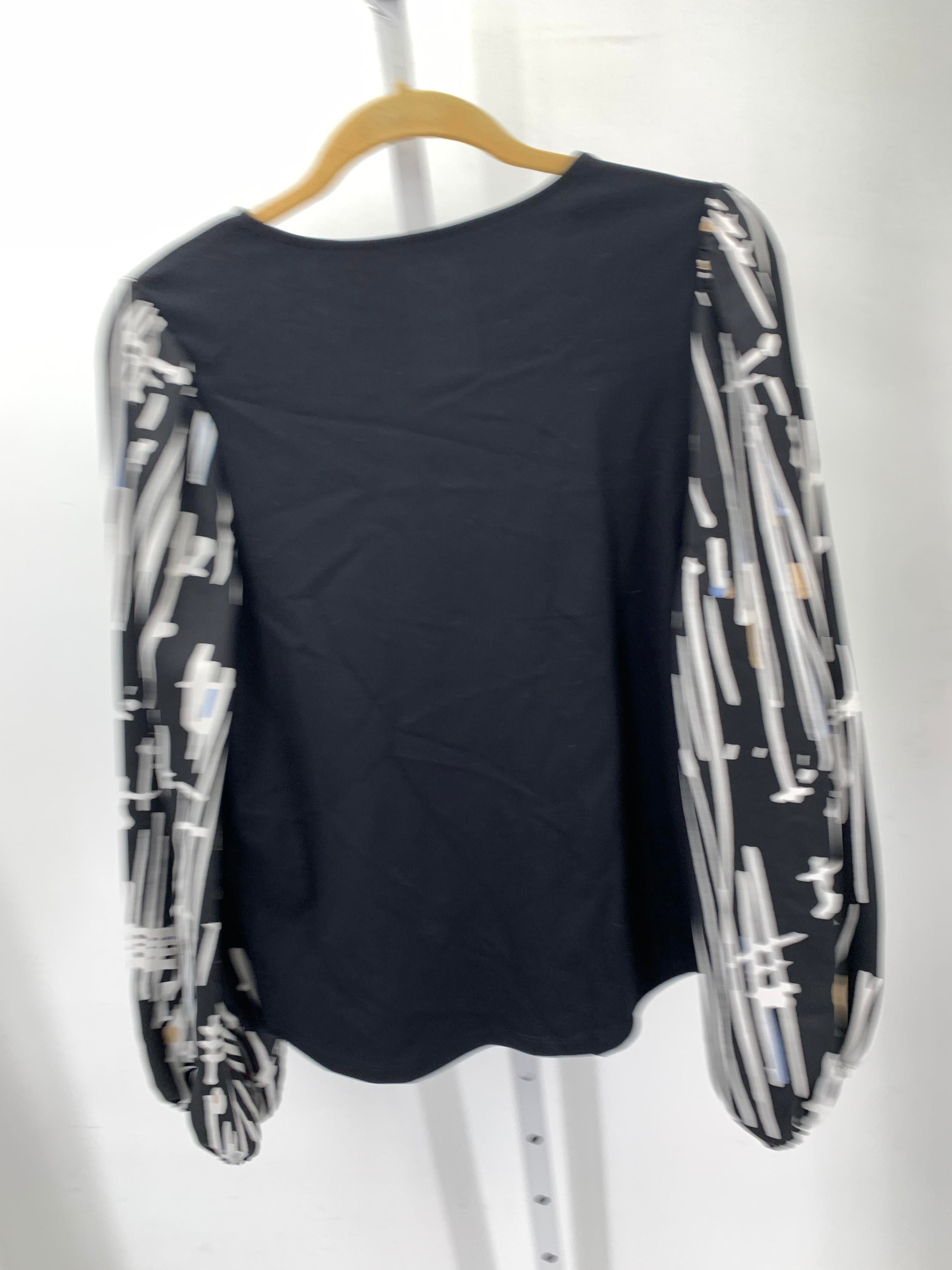 Nine West Size Medium Misses Long Sleeve Shirt