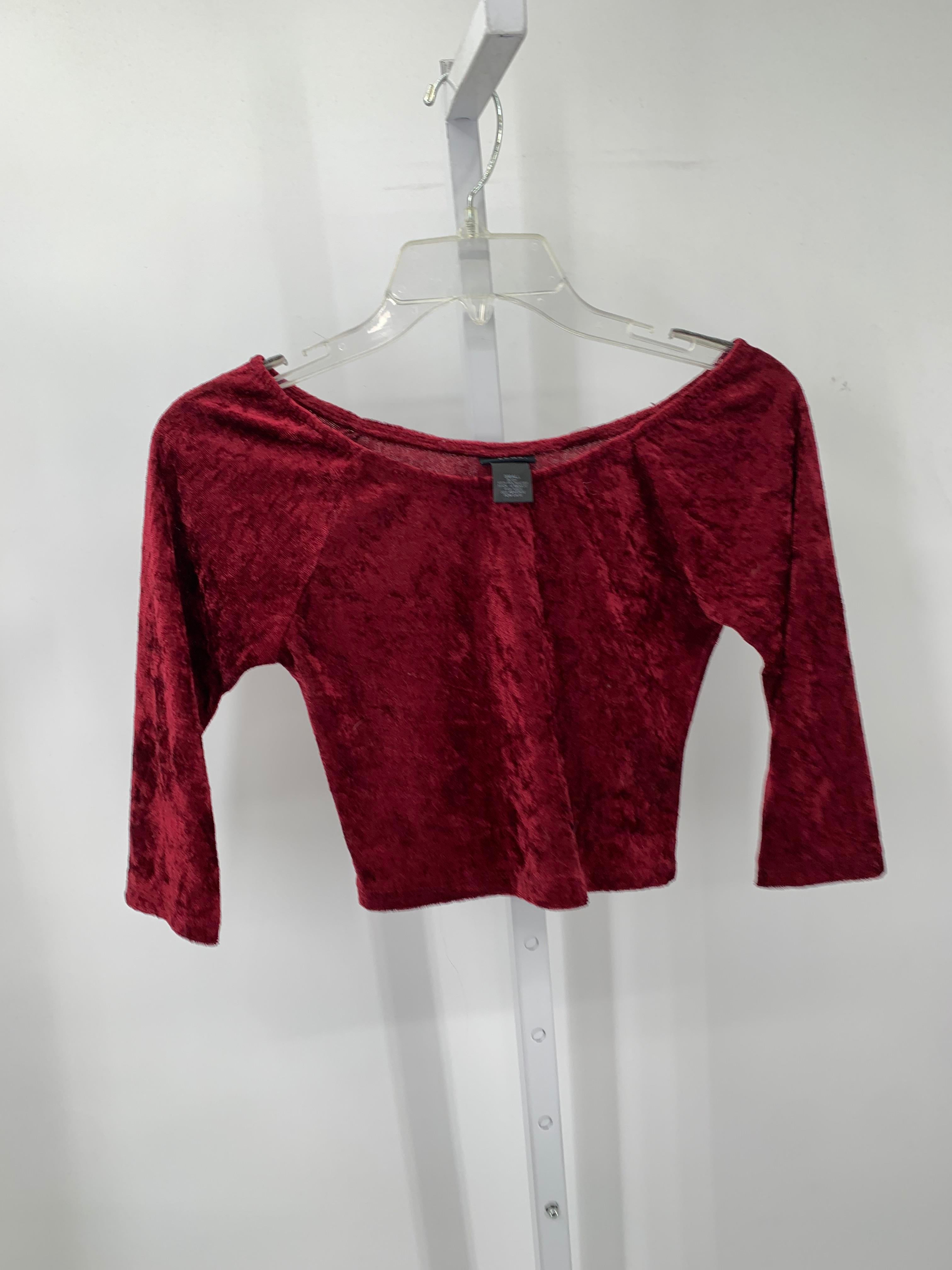 rue21 Size Small Juniors 3/4 Sleeve Shirt
