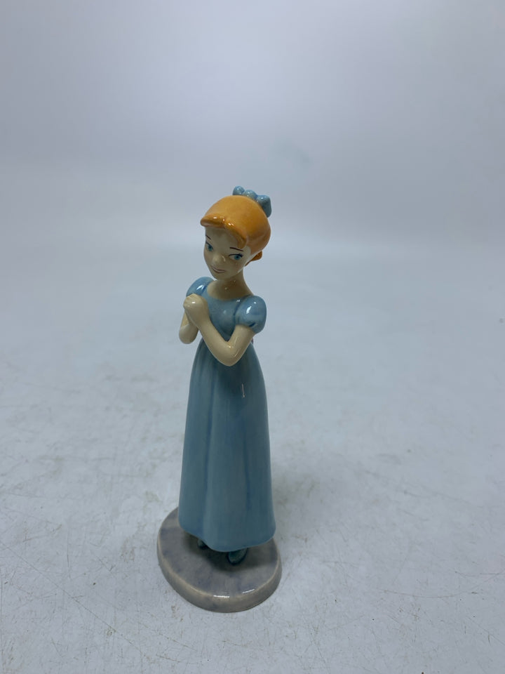VTG DISNEY SHOWCASE PETER PAN "WENDY" FIGURINE 2002.