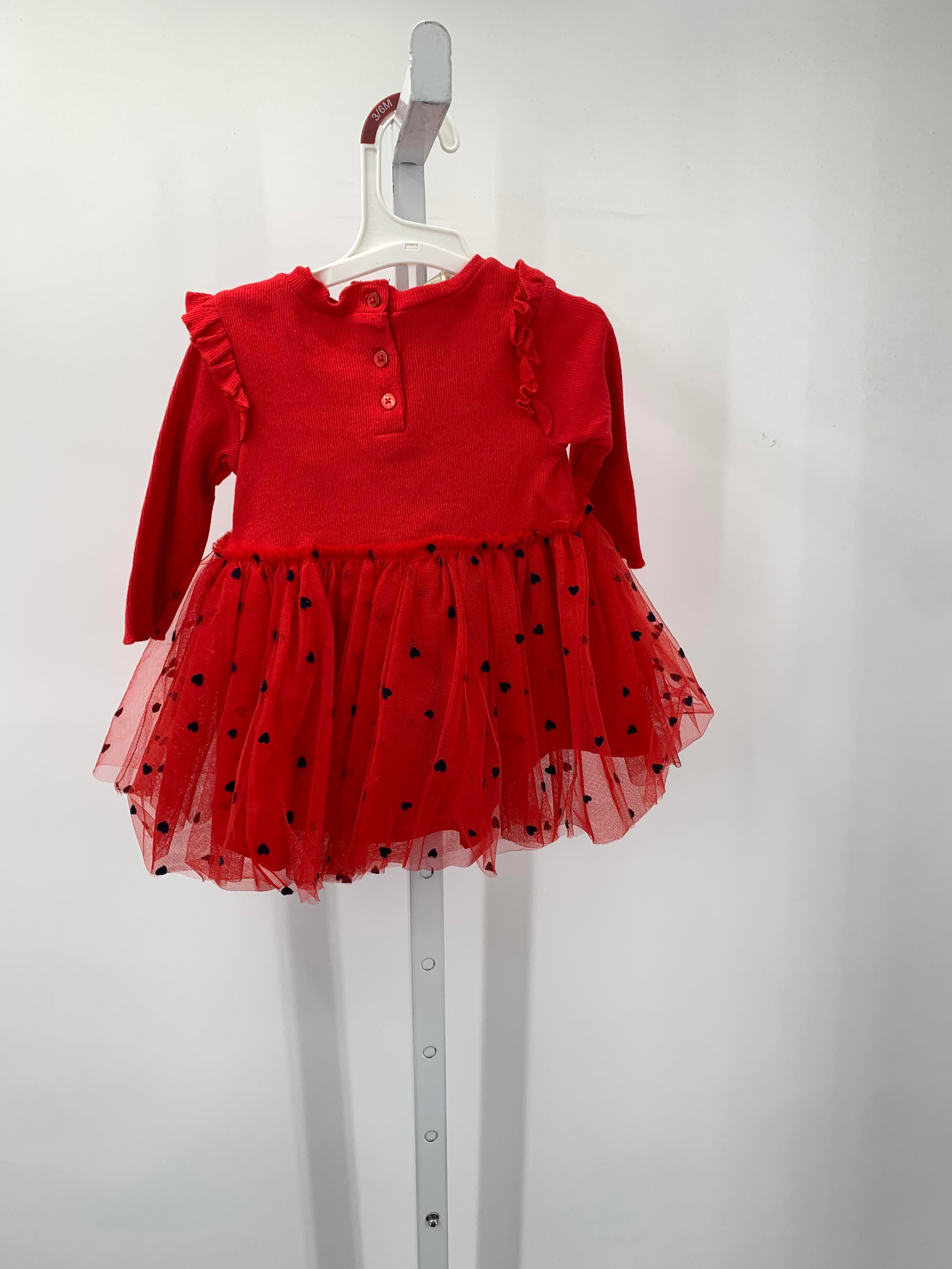 First Impressions Size 3-6 Months Girls Long Sleeve Dress