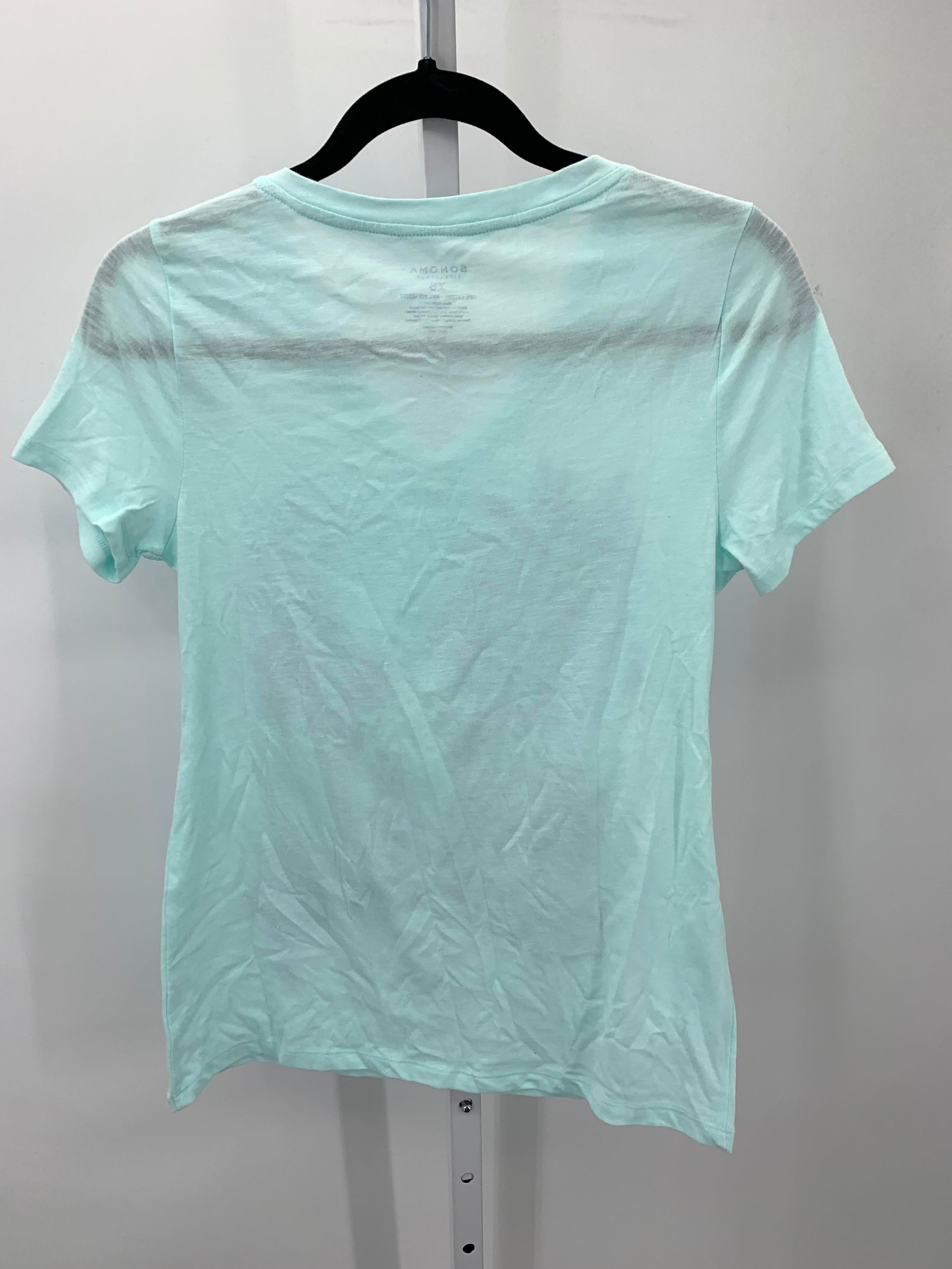 Sonoma Size X Small Misses Short Sleeve Shirt