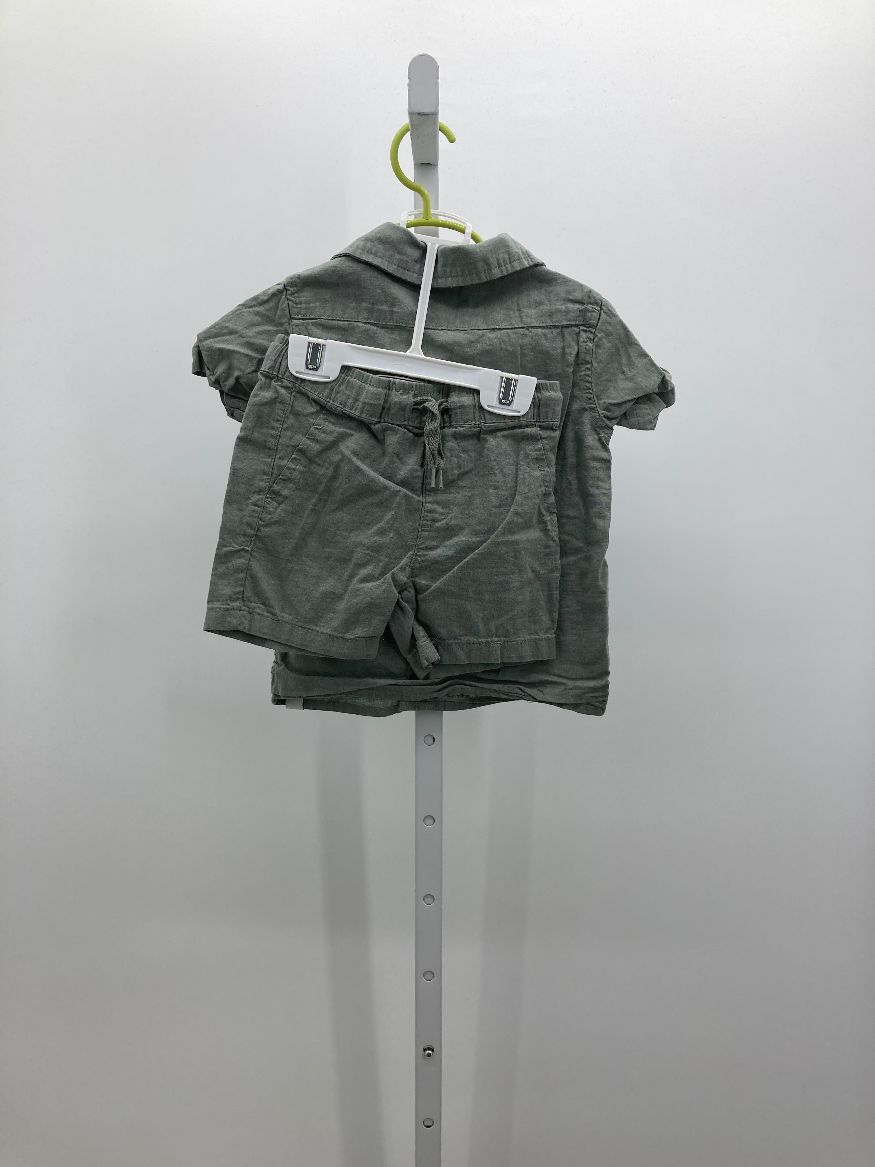BUTTON DOWN SHIRT/ SHORTS
