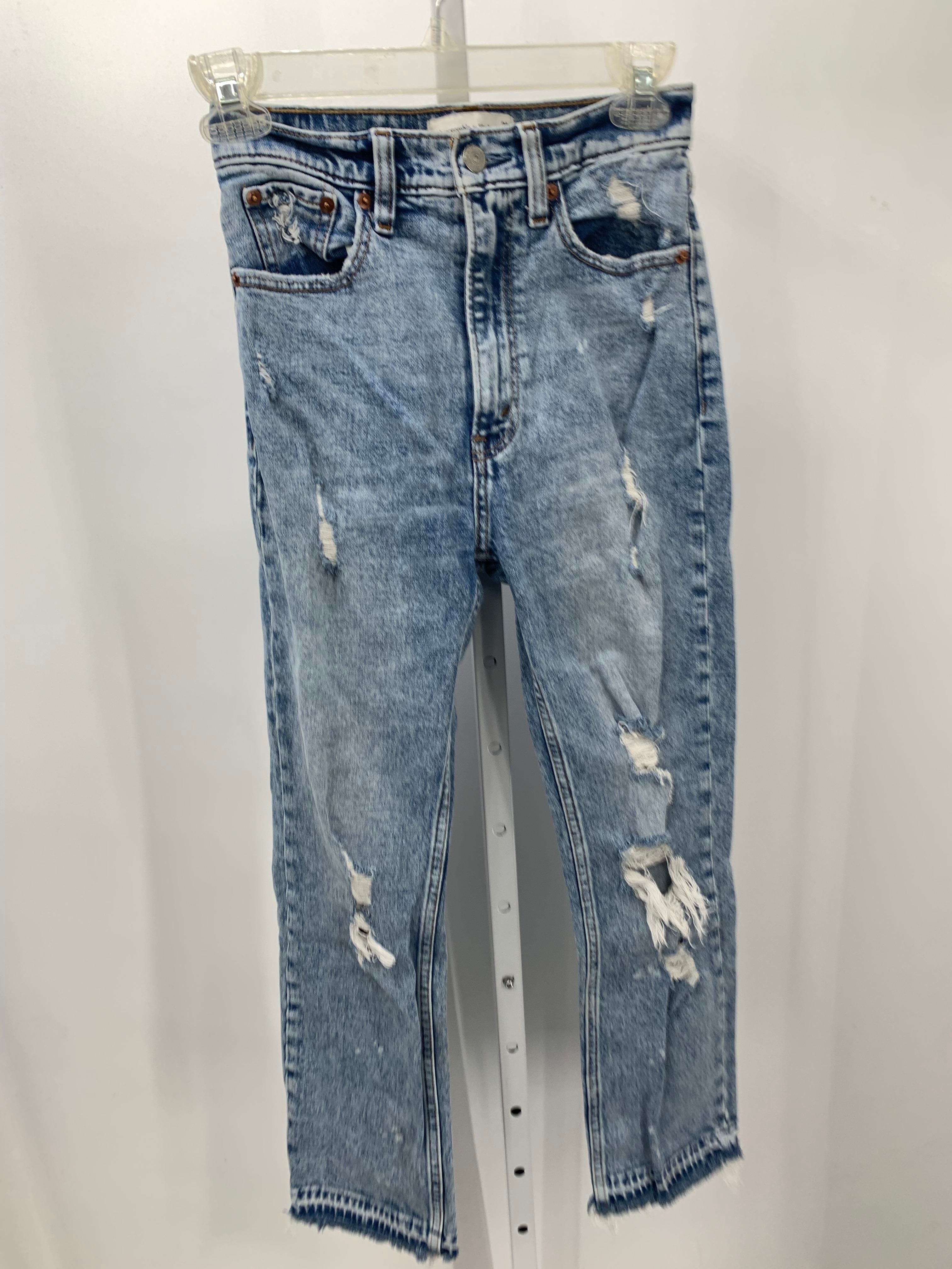 Abercrombie Size 00 Juniors Jeans