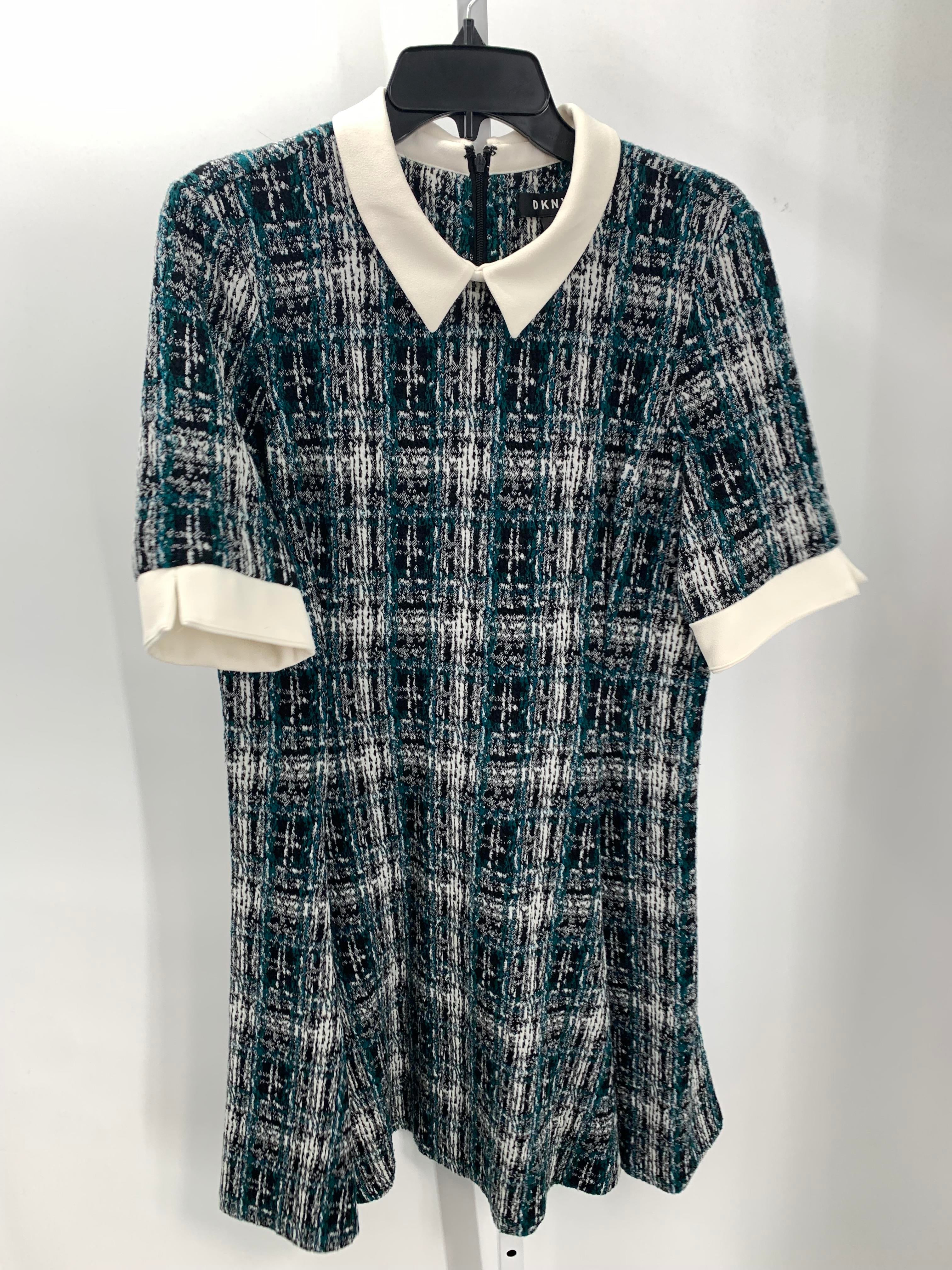 DKNY Size 14 Misses Short Sleeve Dress