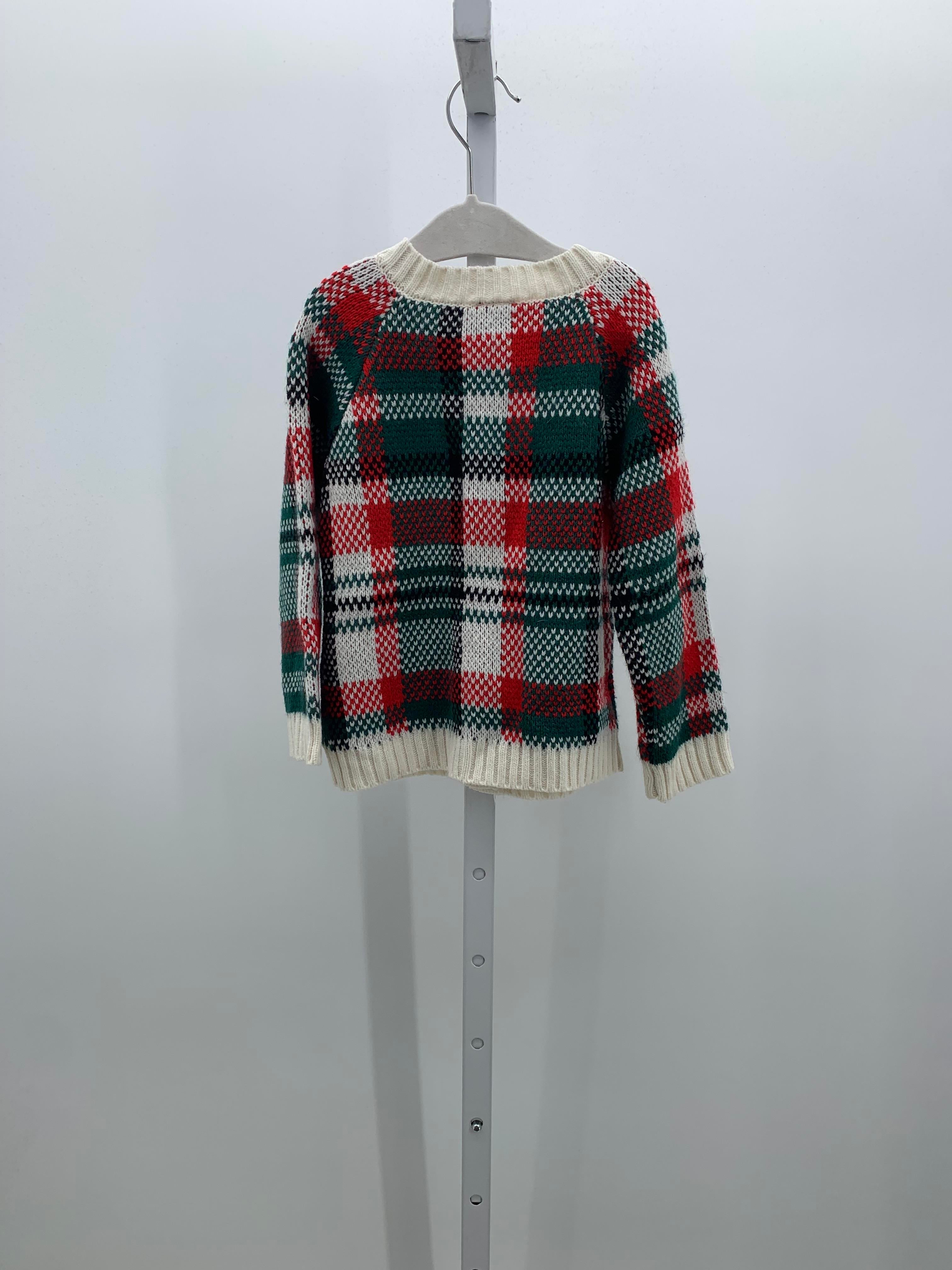 LONG SLV SWEATER PLAID MINNIE MOUSE
