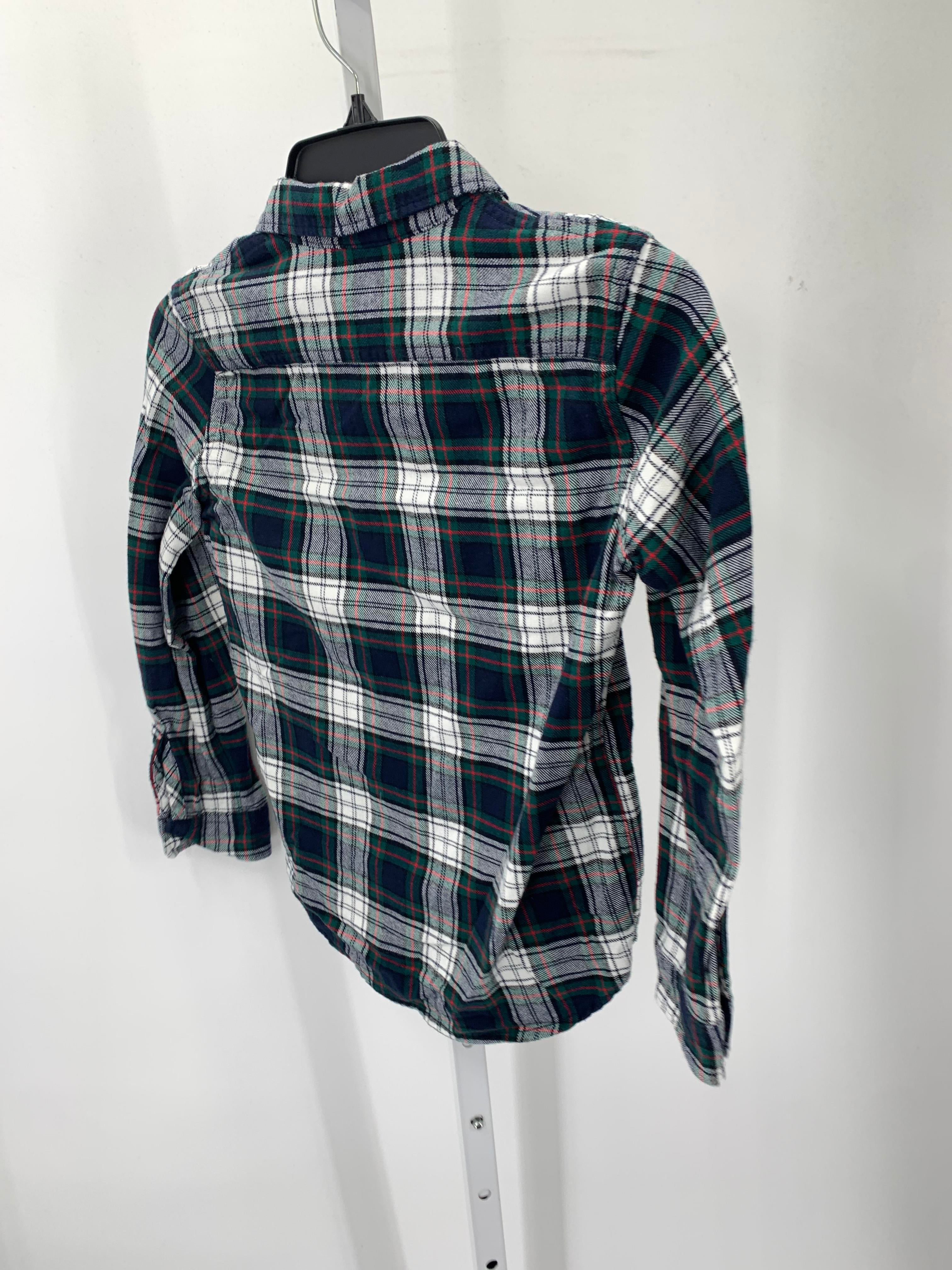 PLAID BTN DOWN