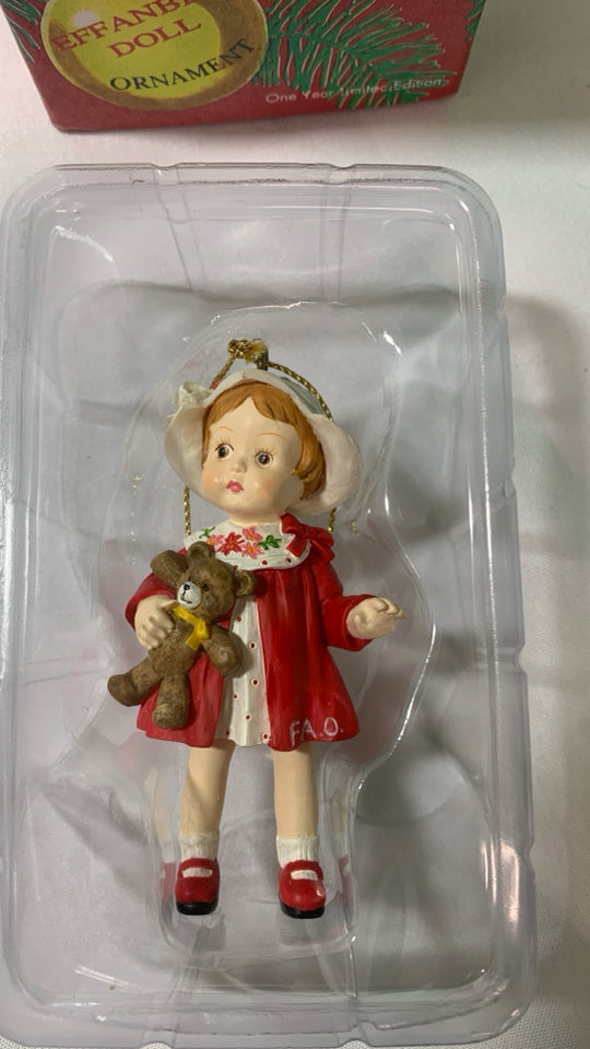 EFFANBEE DOLL ORNAMENT.