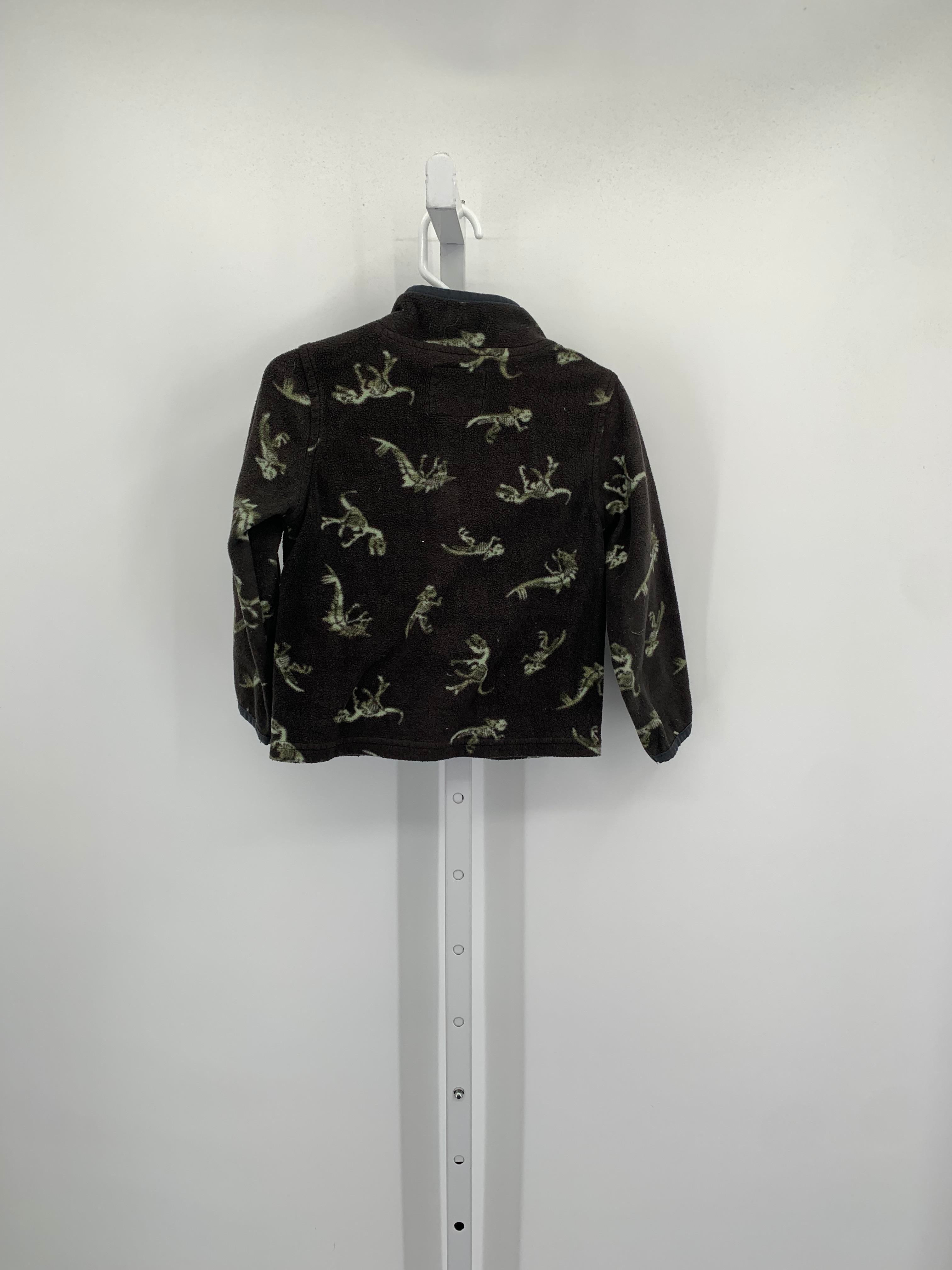 DINO FOSSILS ZIP FLEECE