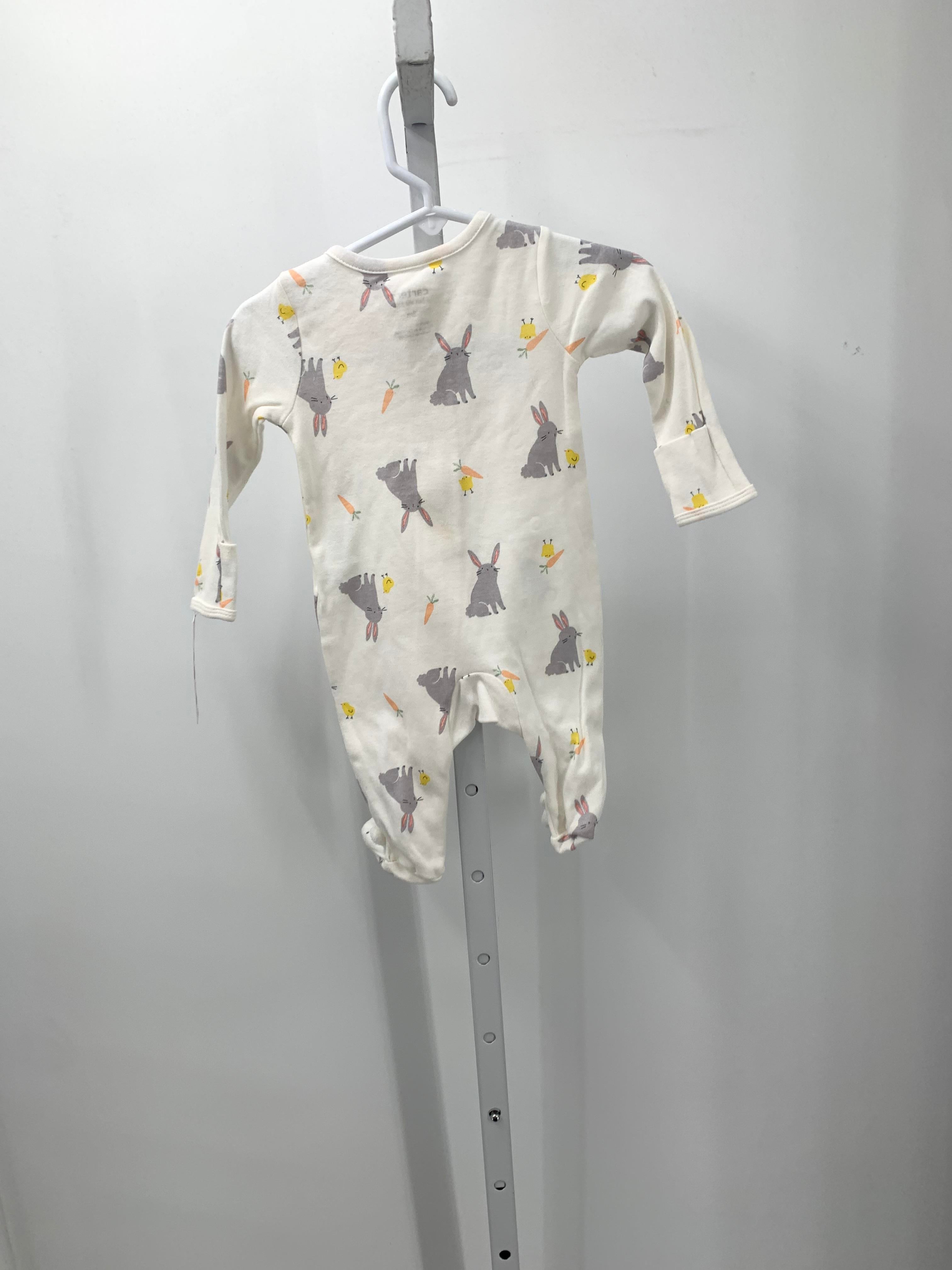 NEW LONG SLV ROMPER BUNNIES AND CHICKS