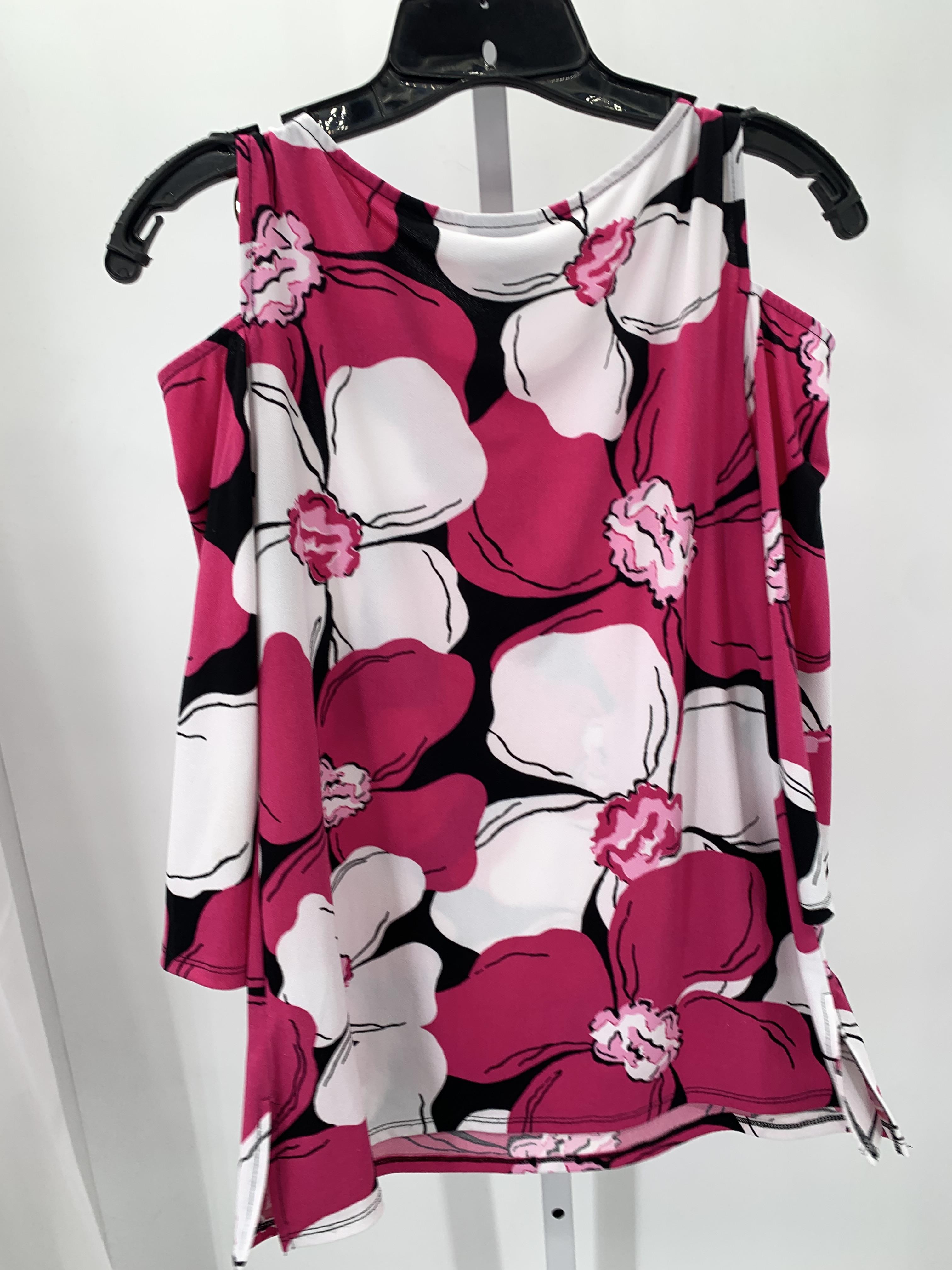 JM Collection Size X Small Misses 3/4 Sleeve Shirt