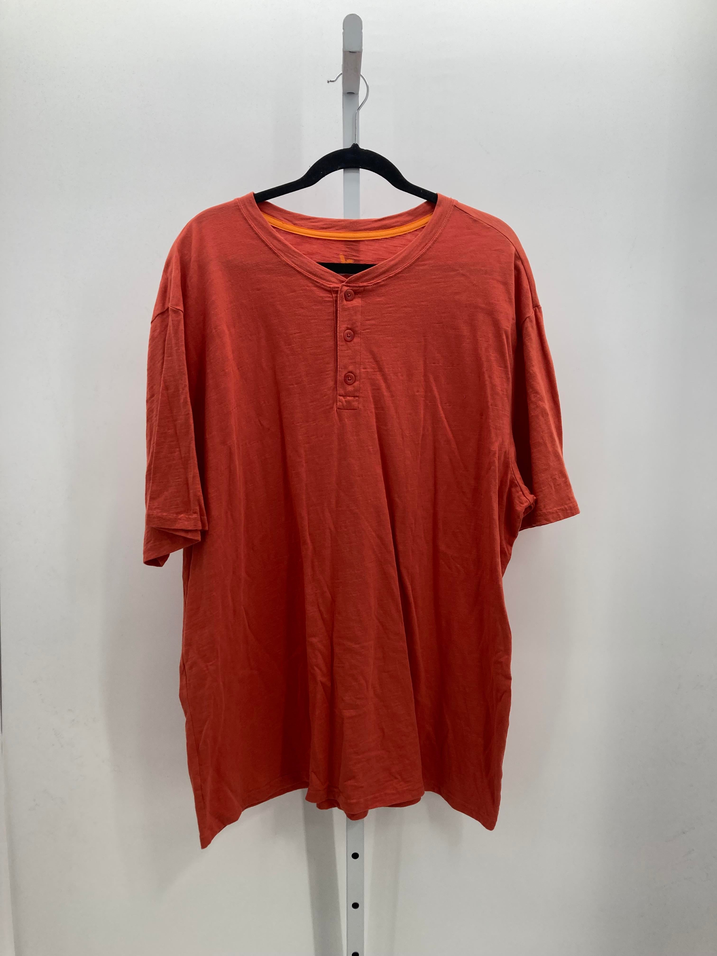 HENLEY KNIT TEE.