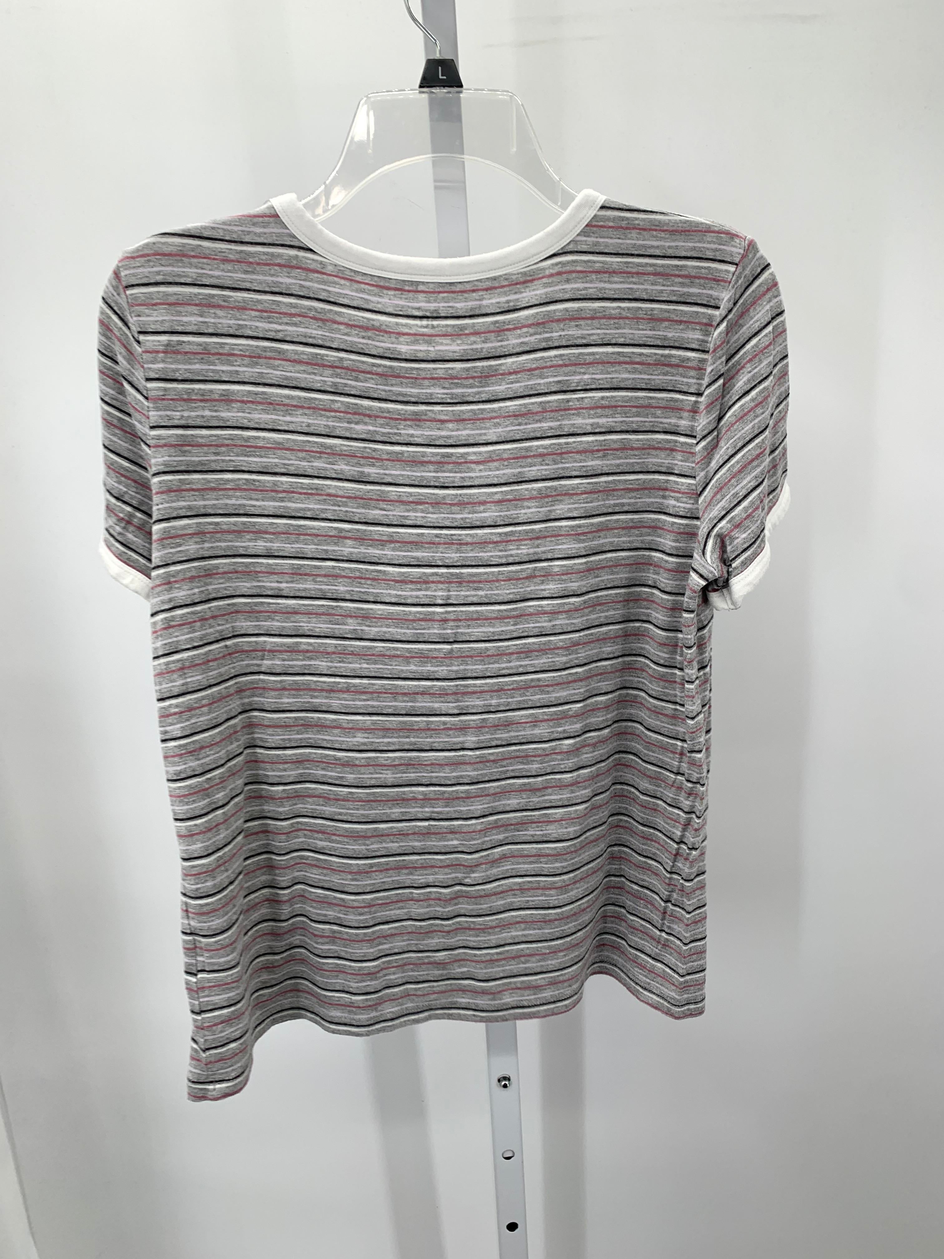 SO Size Large Juniors Short Sleeve Shirt