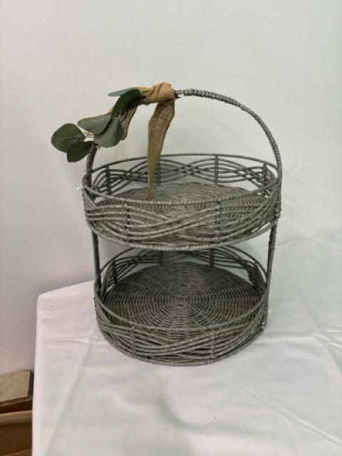 2 TIER BASKET SERVER ORGANIZER.