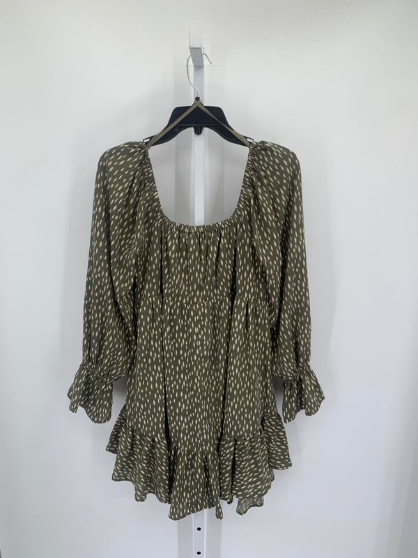 Size Medium Misses Long Sleeve Dress