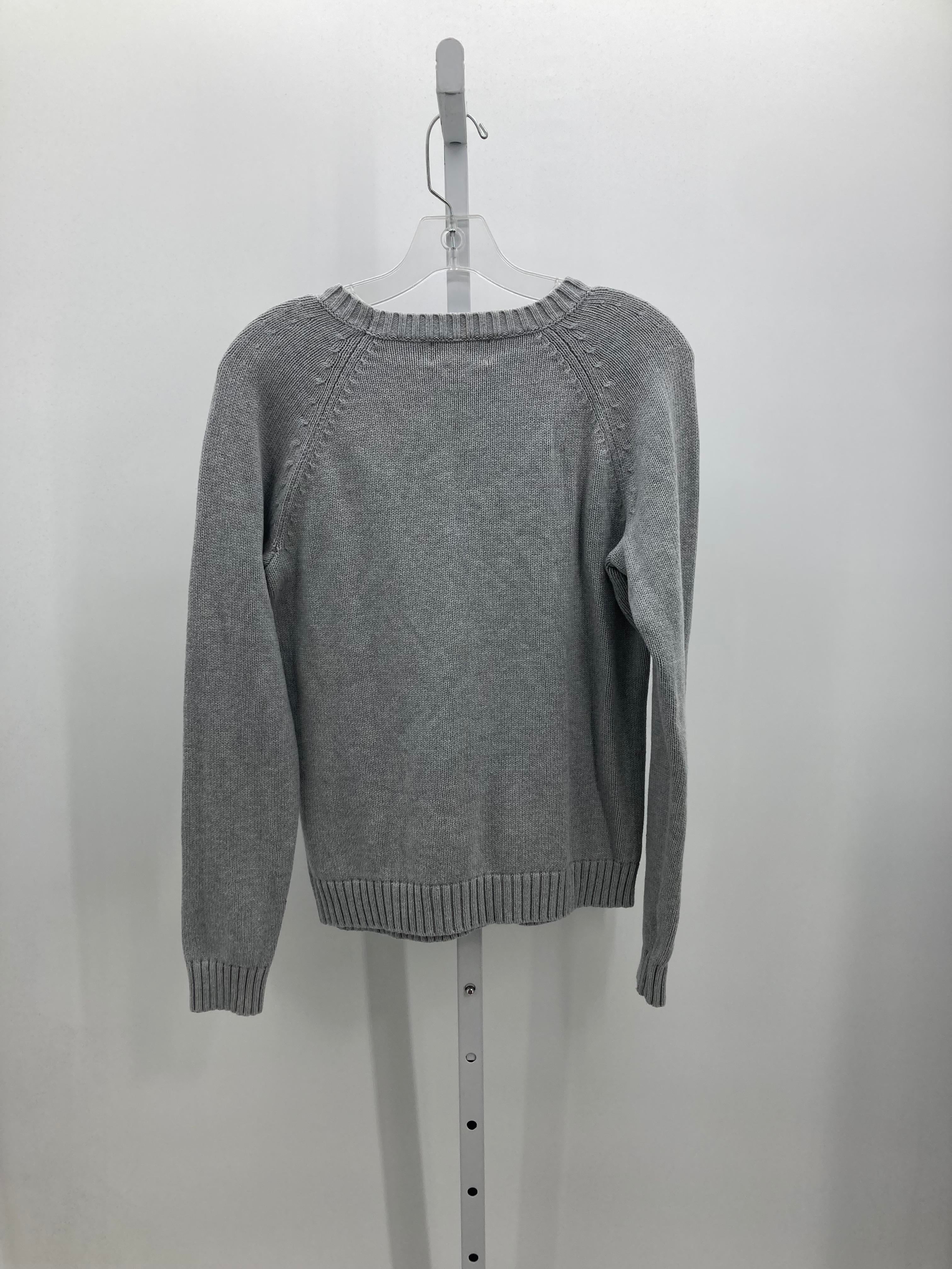 Lands End Size Medium Misses Long Slv Sweater