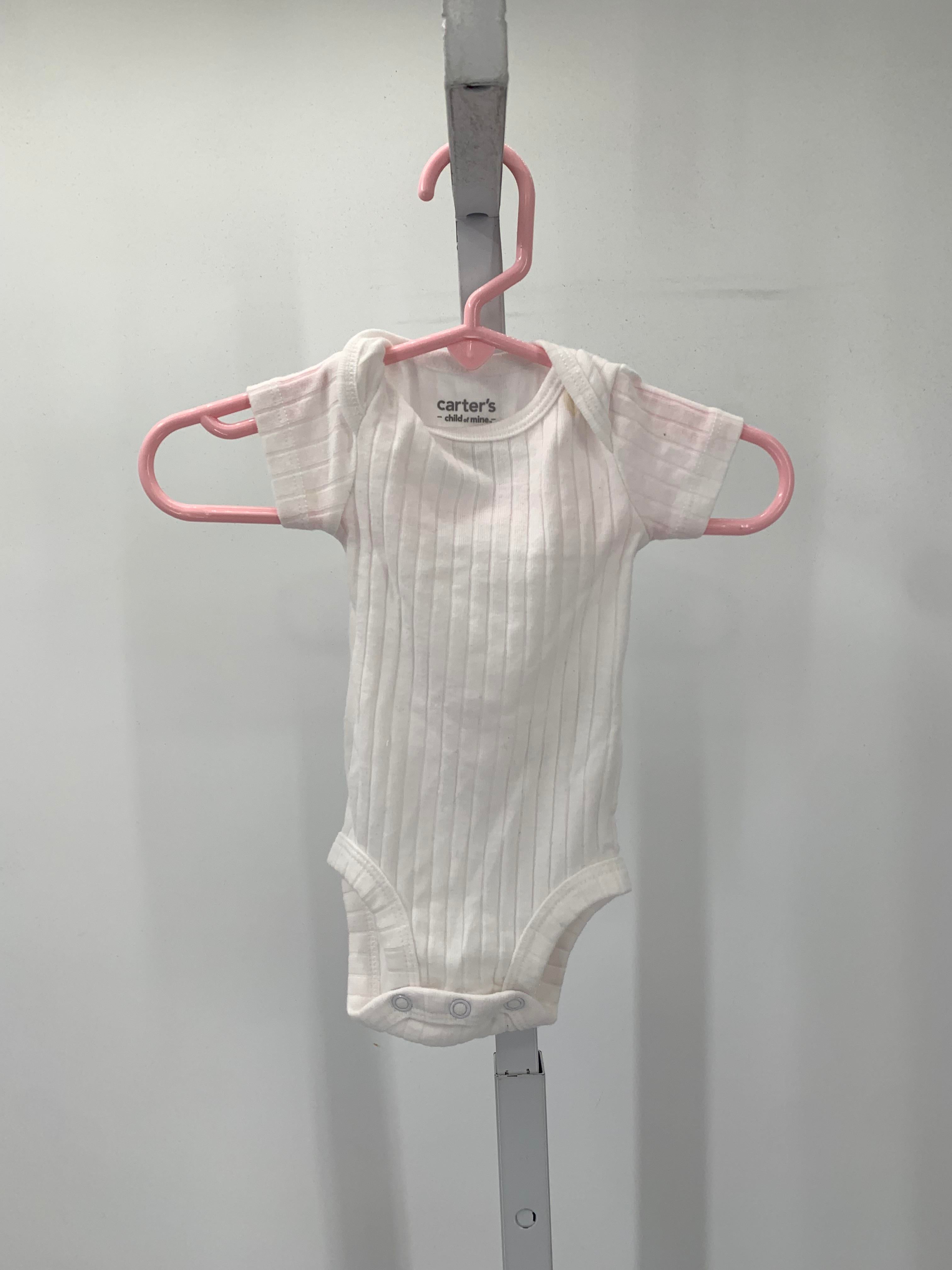 Carters Size Newborn Girls Short Sleeve Shirt