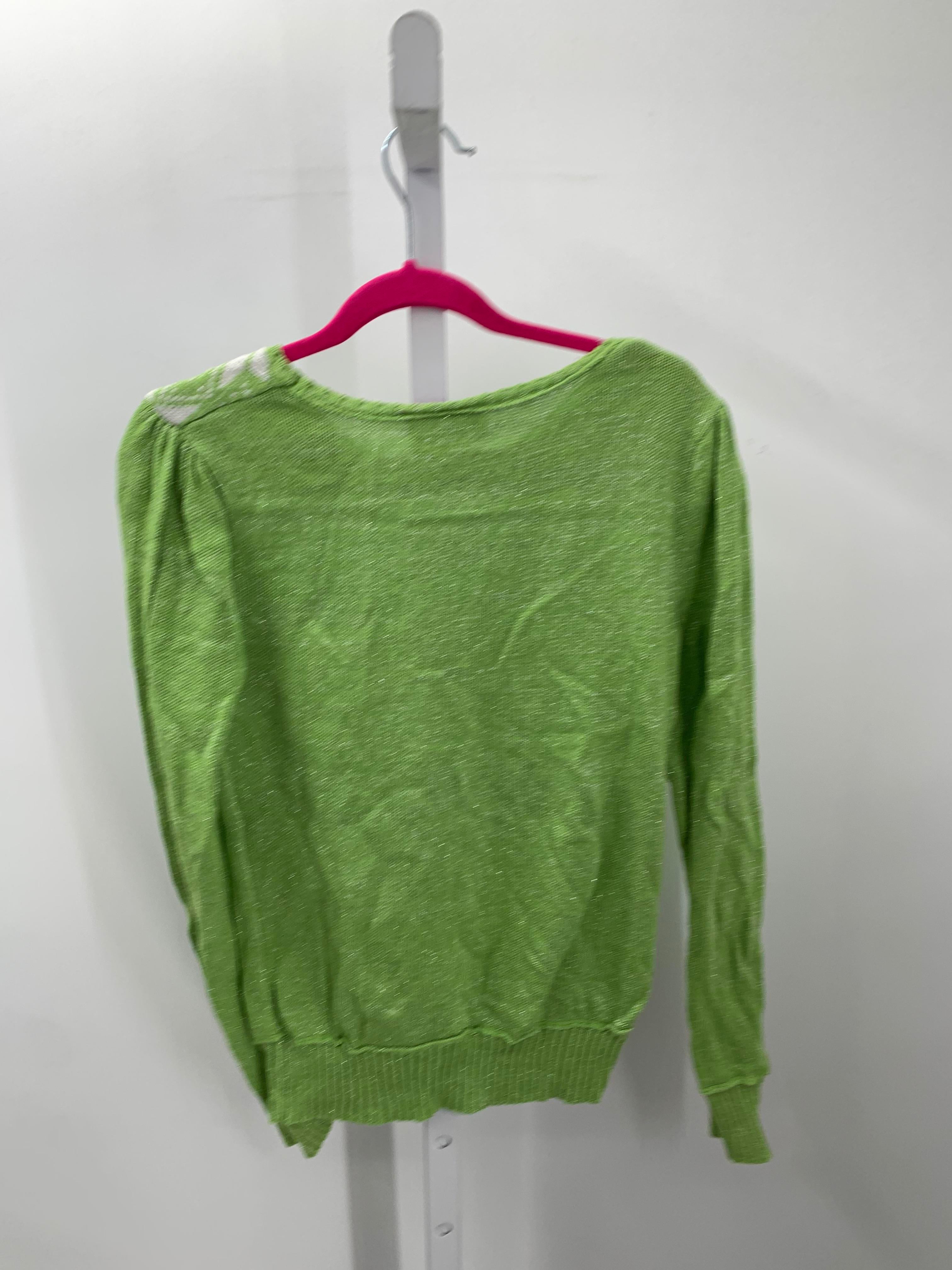 J. Khaki Size 8-10 Girls Long Sleeve Sweater