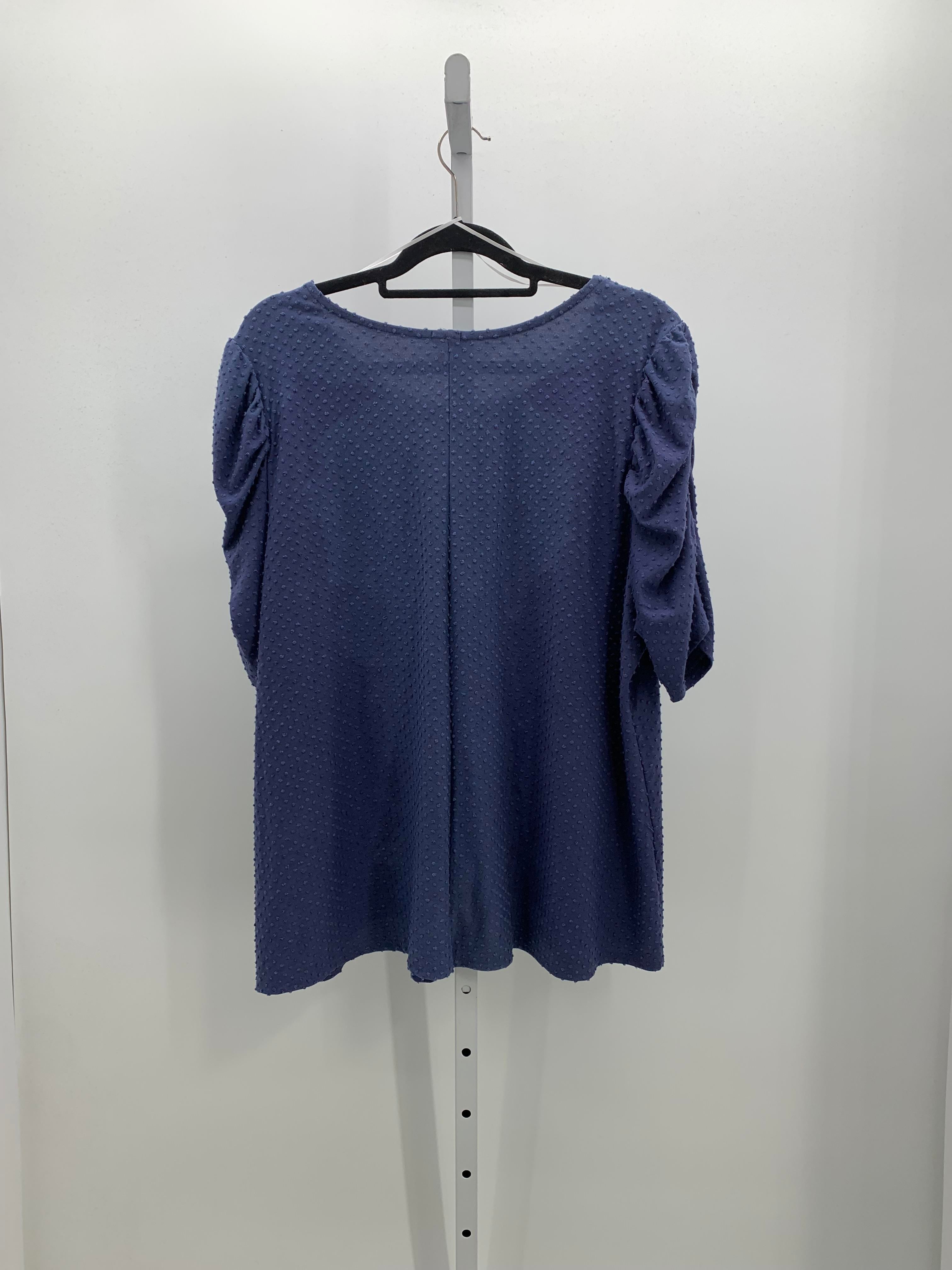W5 Size 2X Womens Short Sleeve Shirt